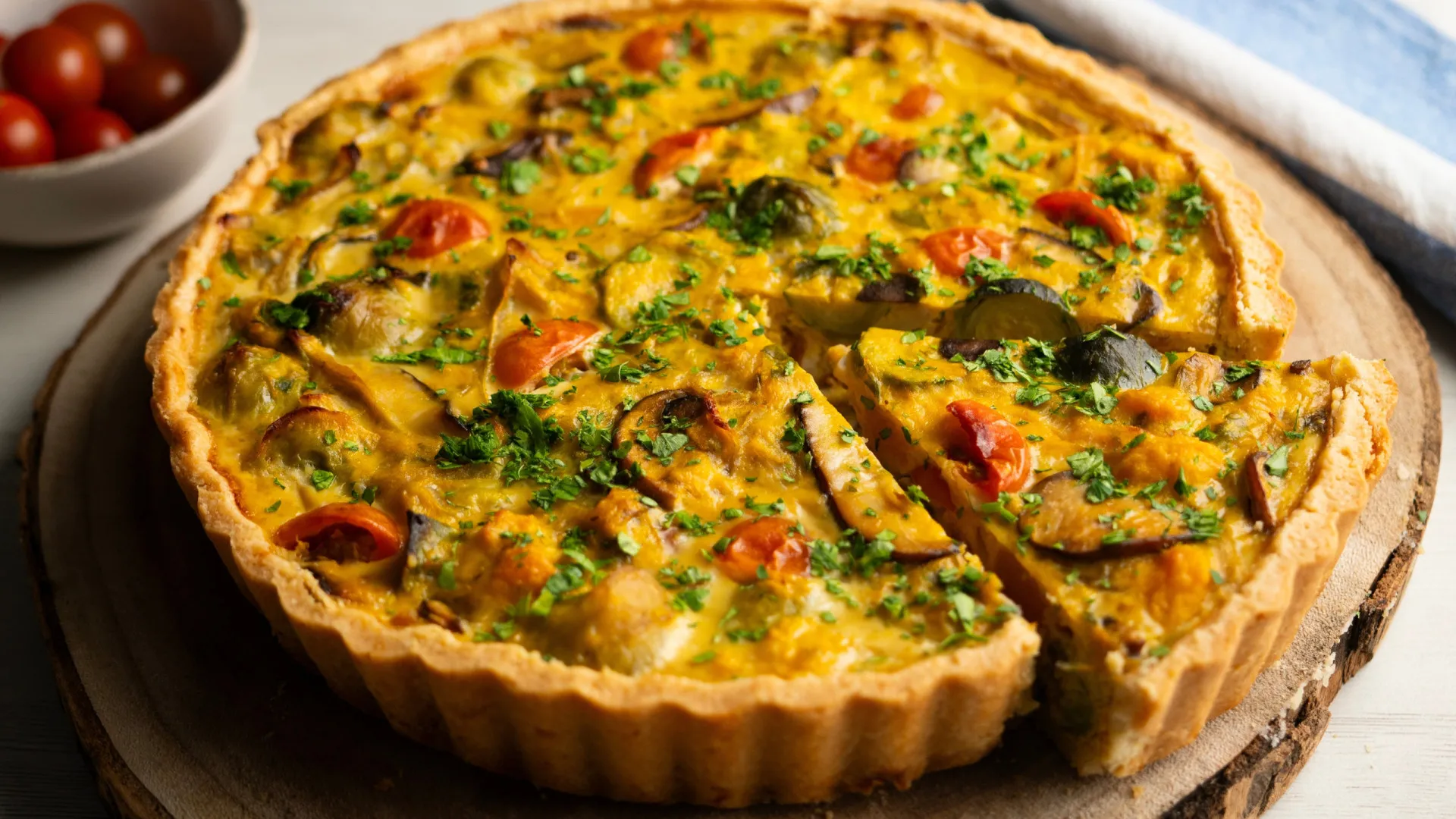 
                    Duas receitas saudáveis (e fáceis de fazer) de quiche de legumes
                