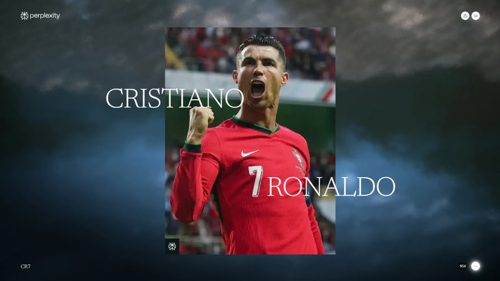 
                    Cristiano Ronaldo adquiriu participação na Perplexity AI
                