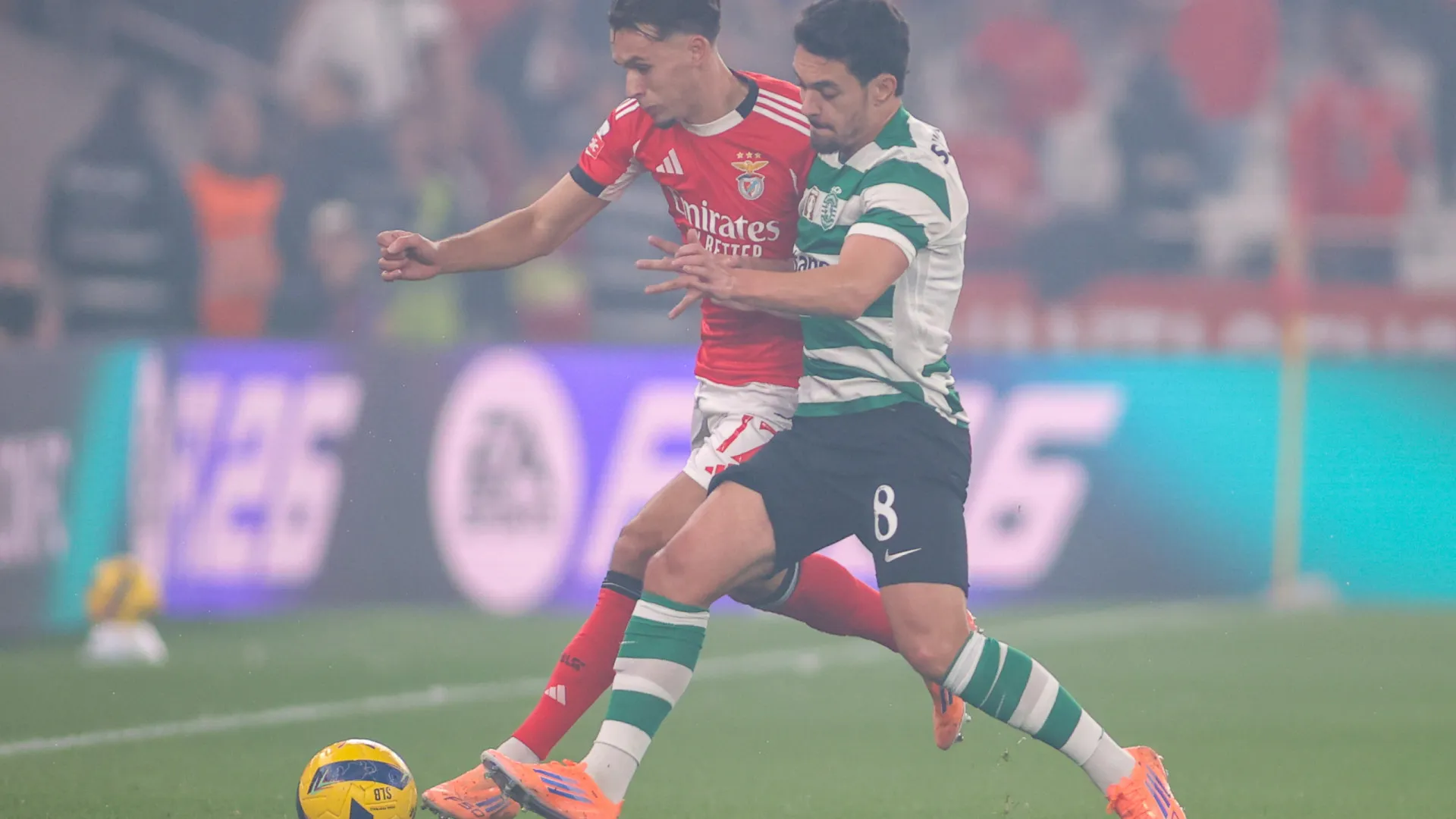 
                    EM DIRETO: 2.ª parte do Benfica-Sporting em andamento na Luz
                