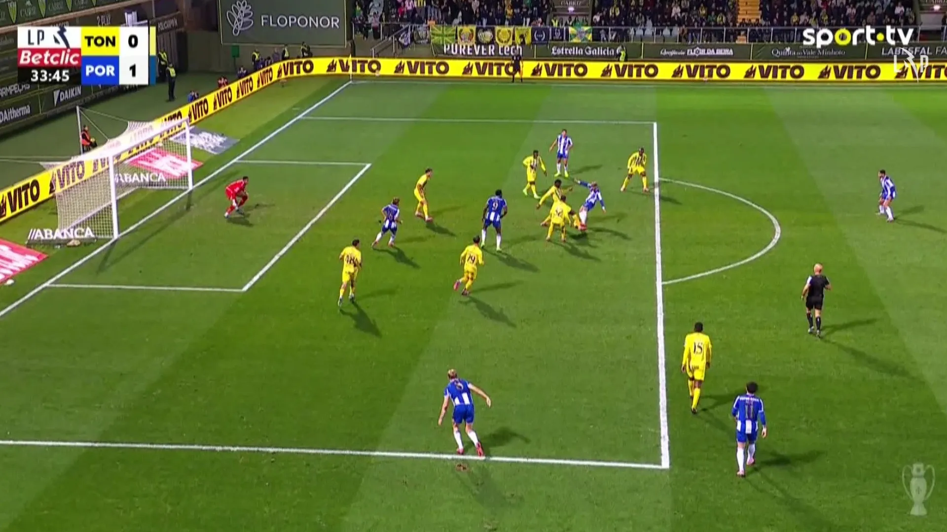 
                    Polémica à vista? O golo anulado a Rodrigo Mora no Tondela-FC Porto
                