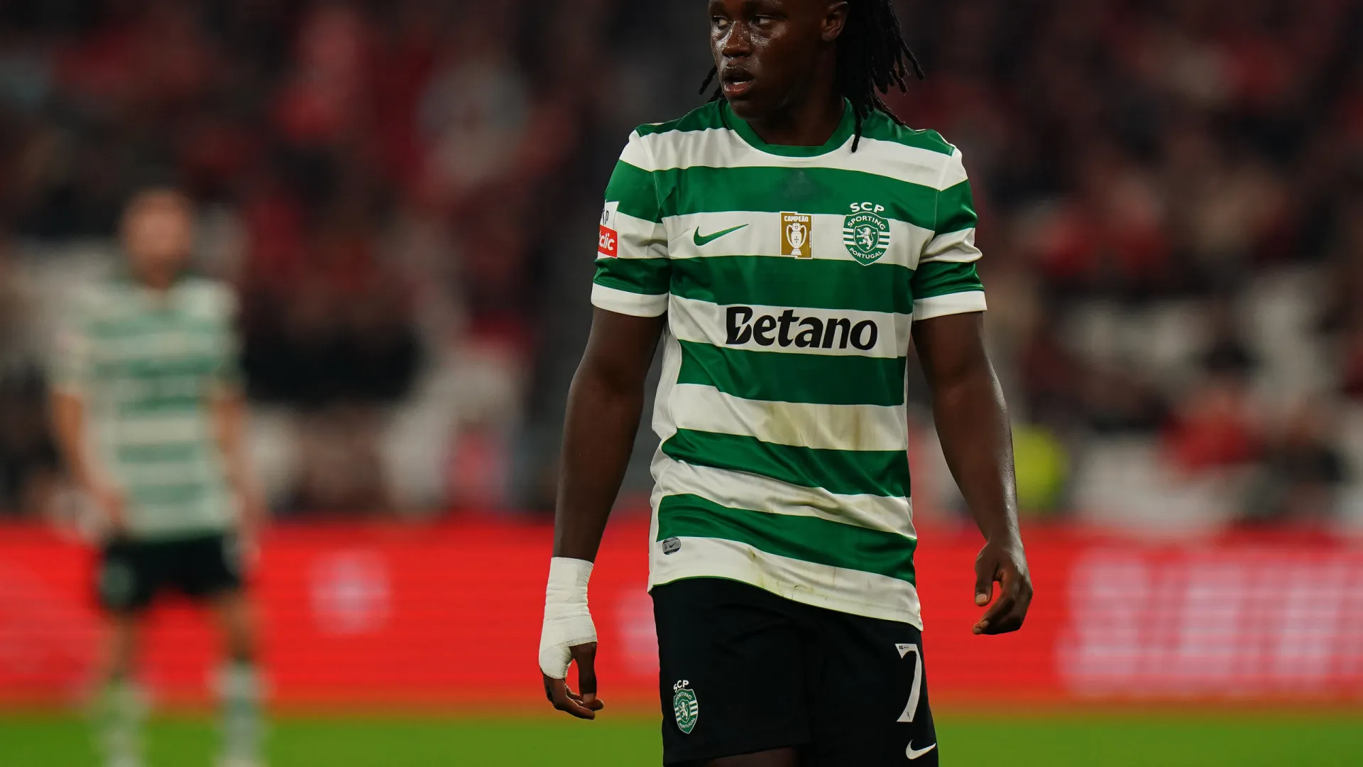 
                    Geovany Quenda lesionado preocupa Rui Borges e vai ser baixa prolongada
                