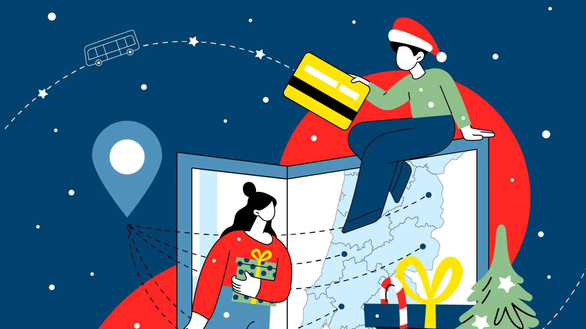 
                    Projeto que ajuda estudantes de volta este Natal. Concorre por um amigo!
                