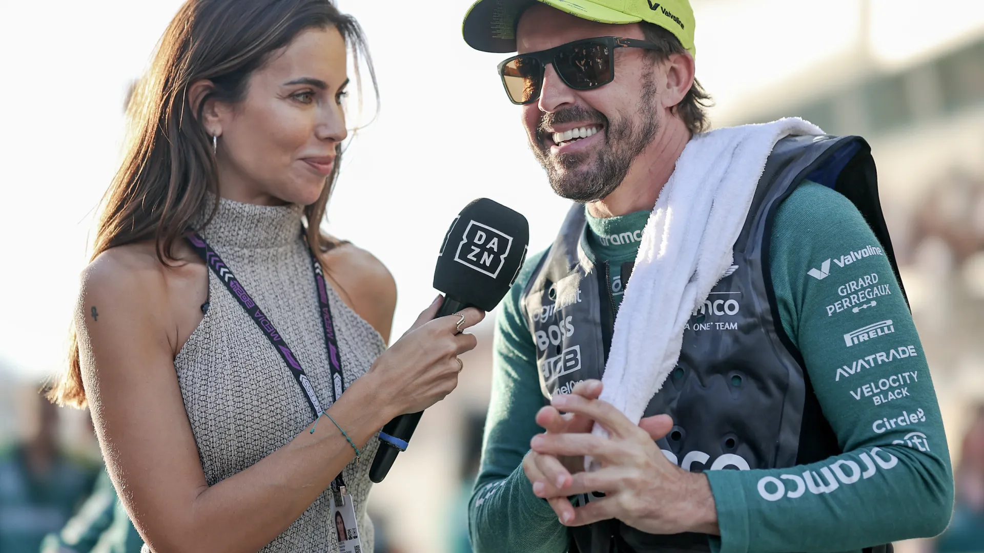 
                    Fernando Alonso e Melissa Jiménez vão ser pais do primeiro filho em comum
                