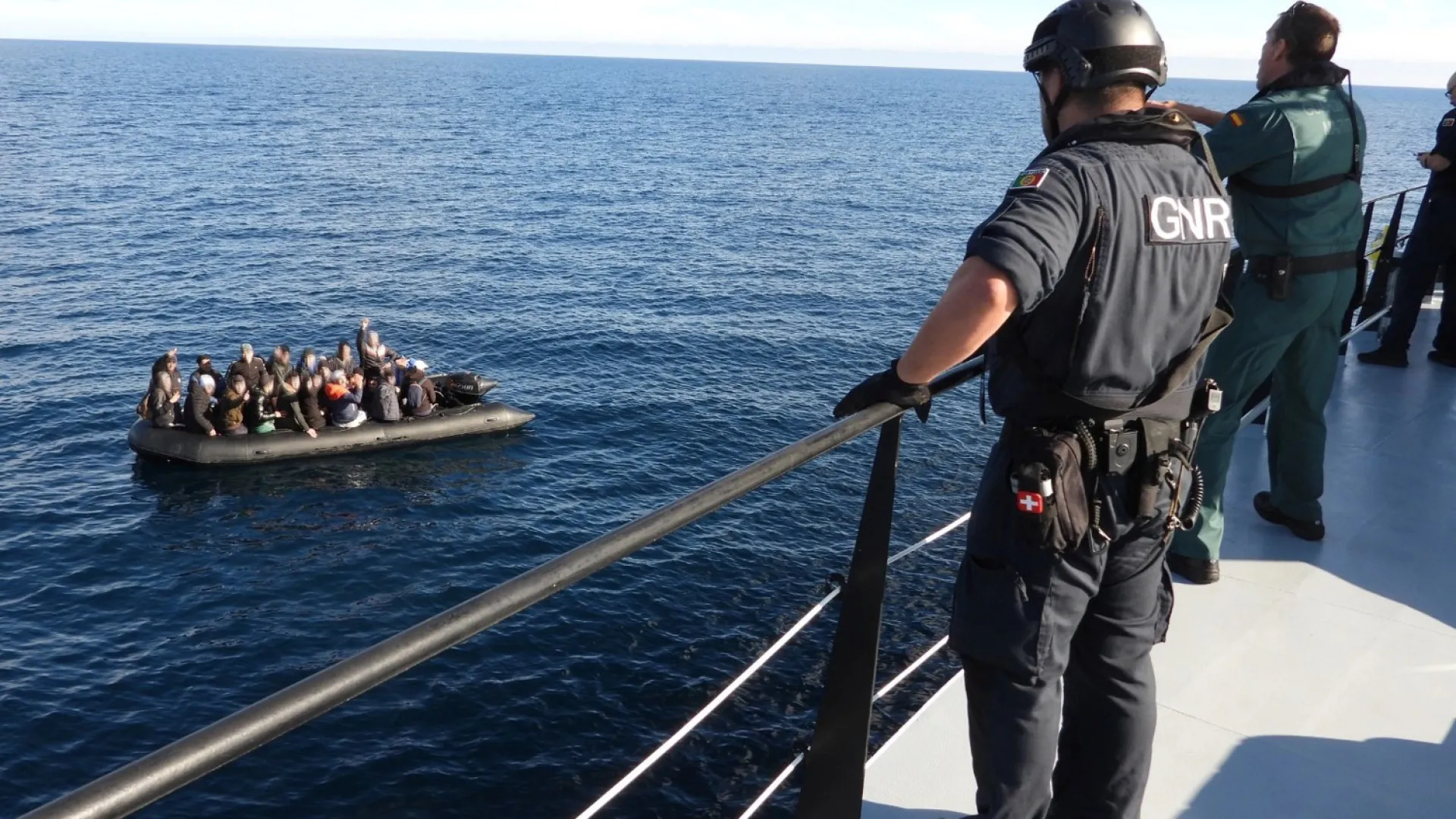 
                    GNR interceta embarcações com 39 migrantes (incluindo menores) em Espanha
                