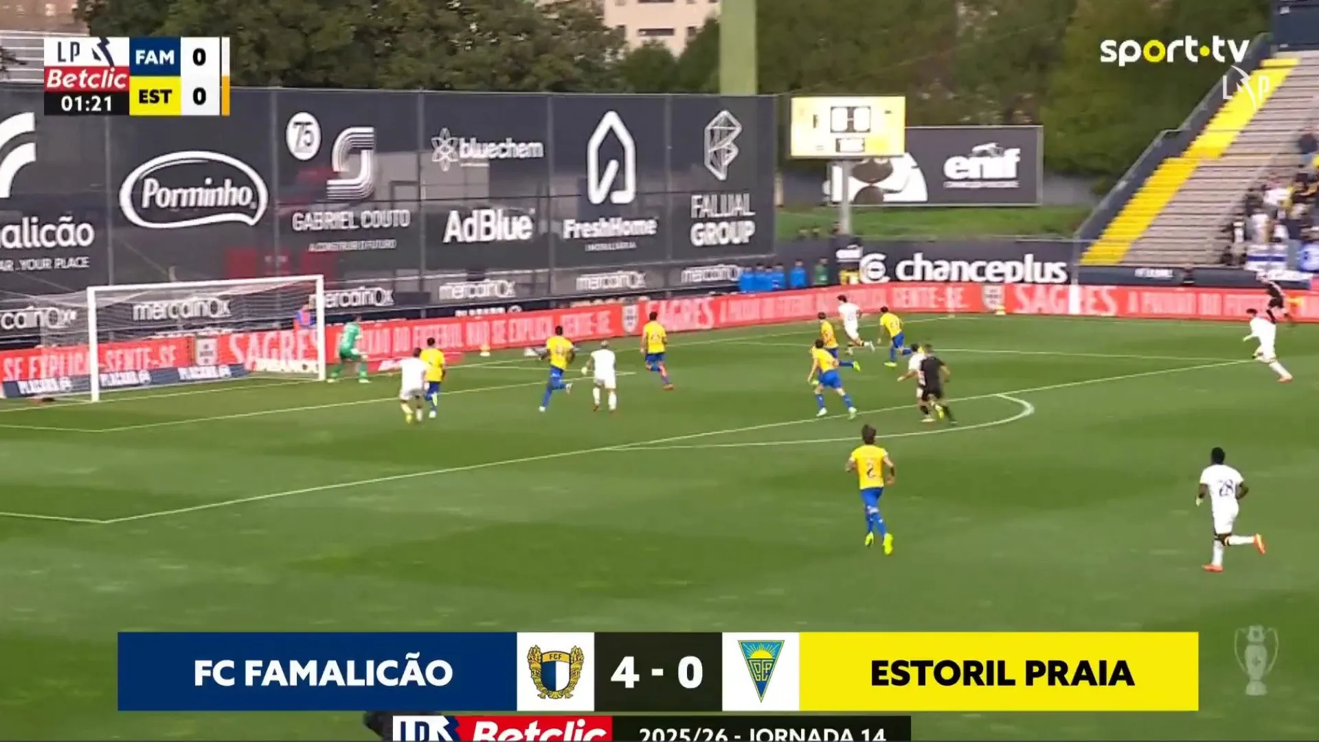 
                    Golos para todos os gostos. Eis o resumo do Famalicão-Estoril
                