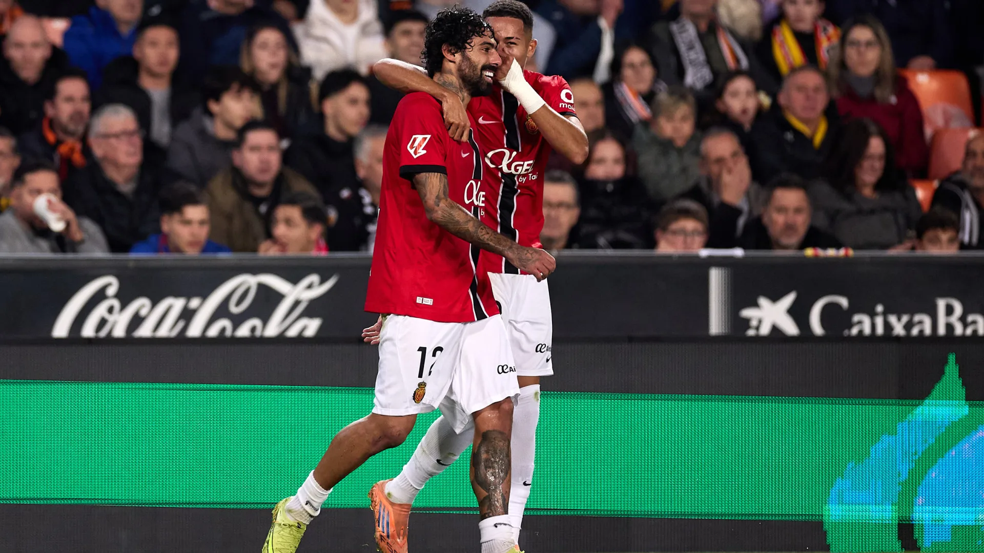 
                    Internacional luso Samu Costa marca no empate do Mallorca em Valência
                