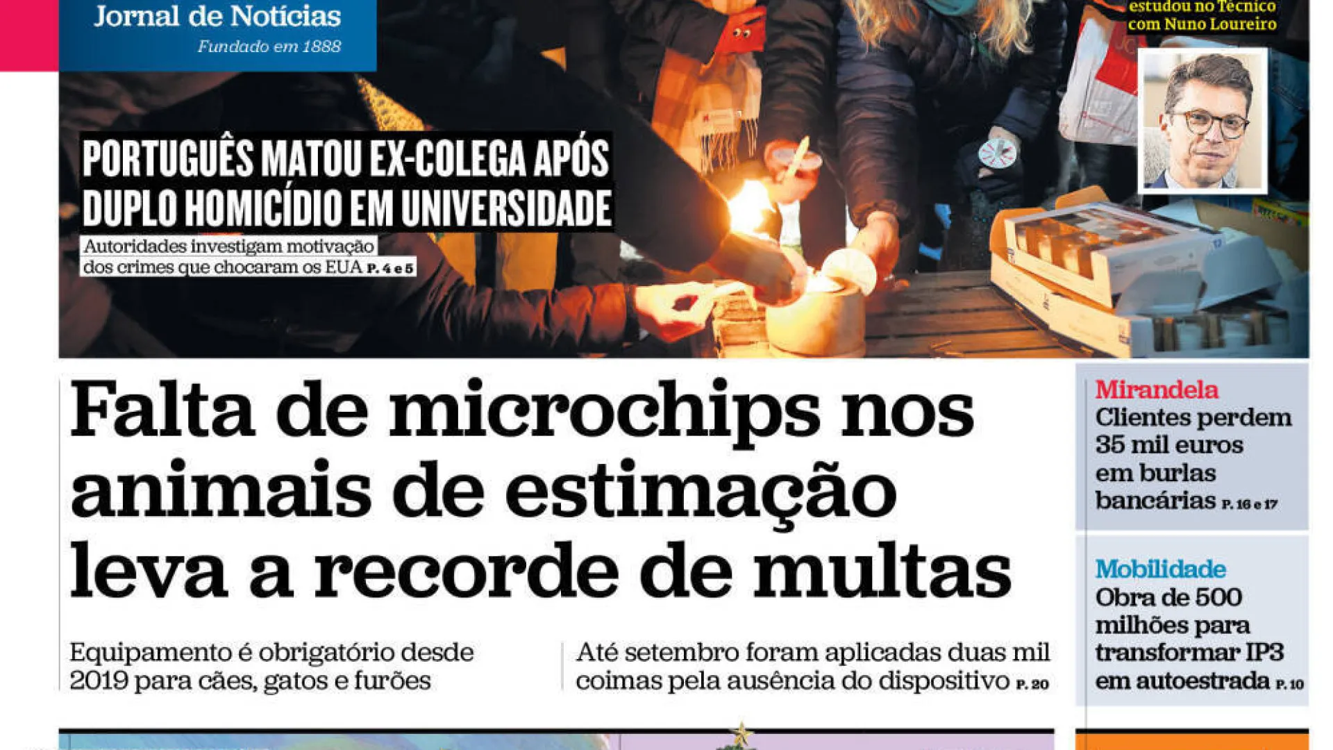 
                    Hoje é notícia: Excesso de mortalidade; Animais? Recorde de multas
                