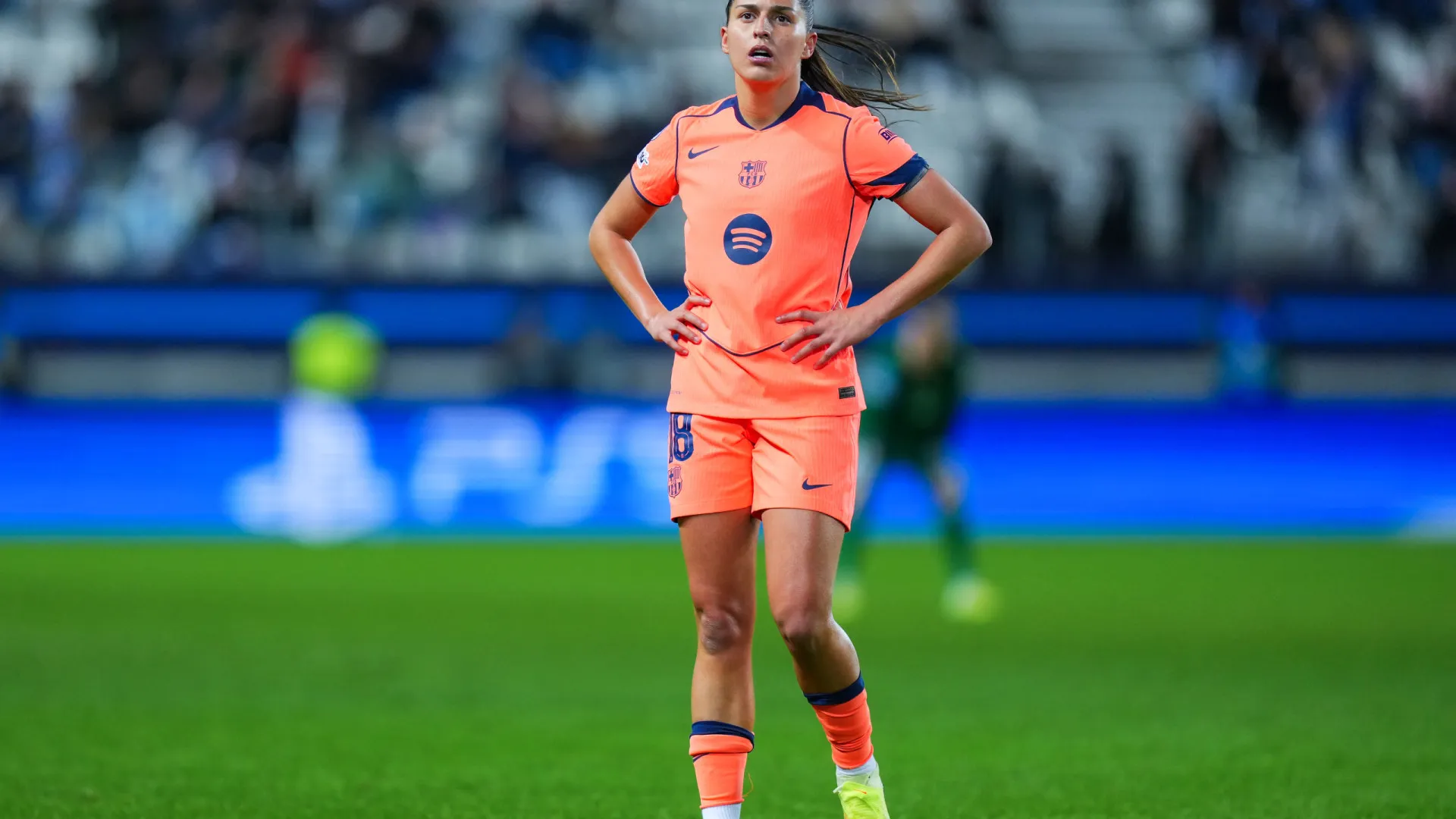 
                    Kika Nazareth abriu goleada do FC Barcelona na Taça da Rainha
                