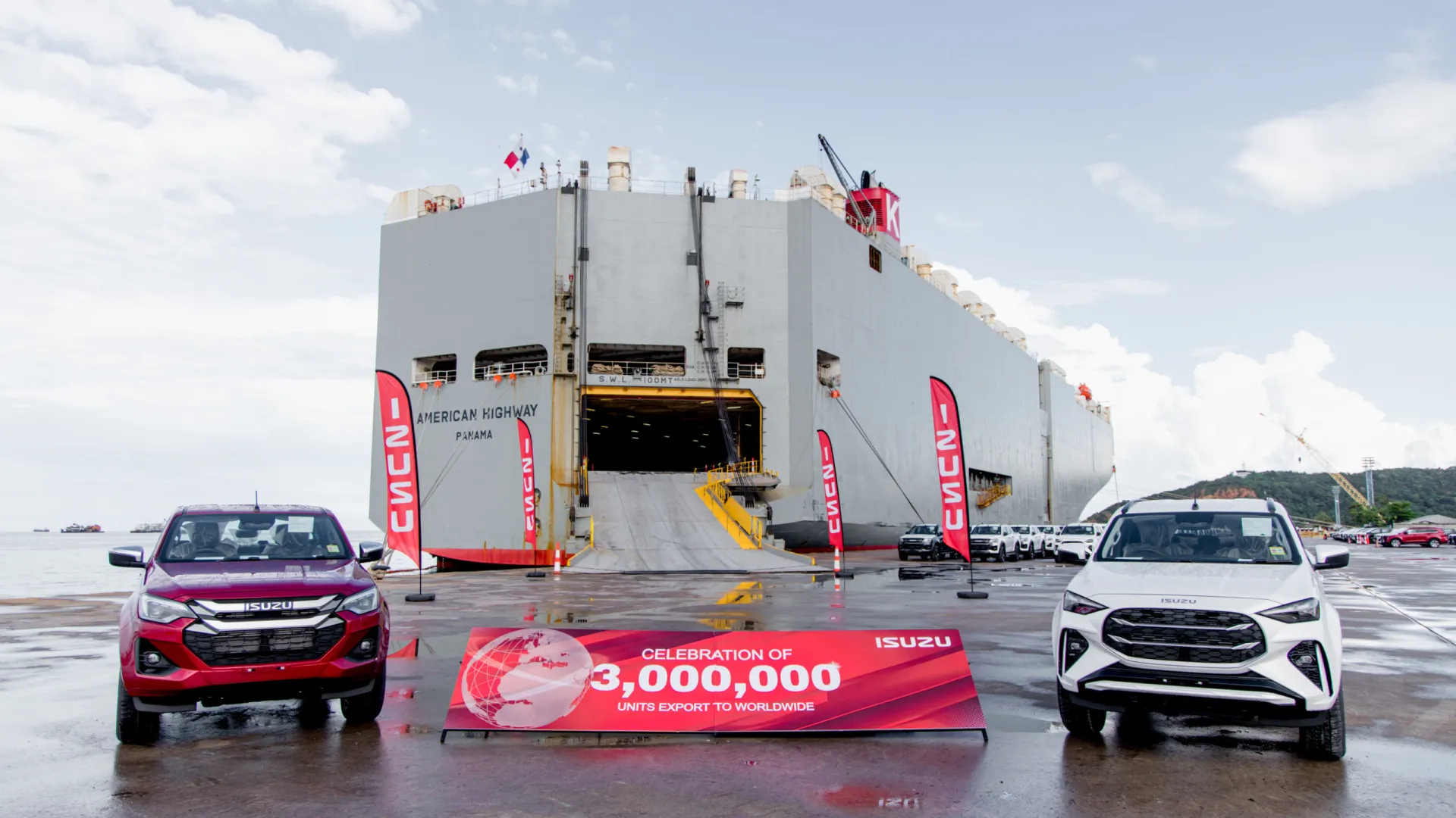 
                    Isuzu já exportou três milhões de unidades da pick-up D-Max
                