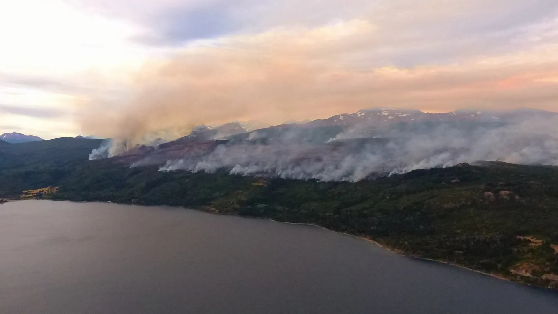 
                    Incêndios florestais devastam cerca de 2.100 hectares na Patagónia argentina
                