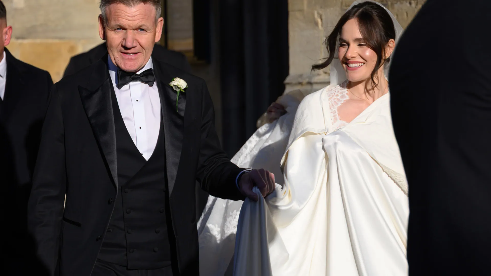 
                    Filha de Gordon Rampsey casou-se (e nem os Beckham faltaram). As imagens 
                