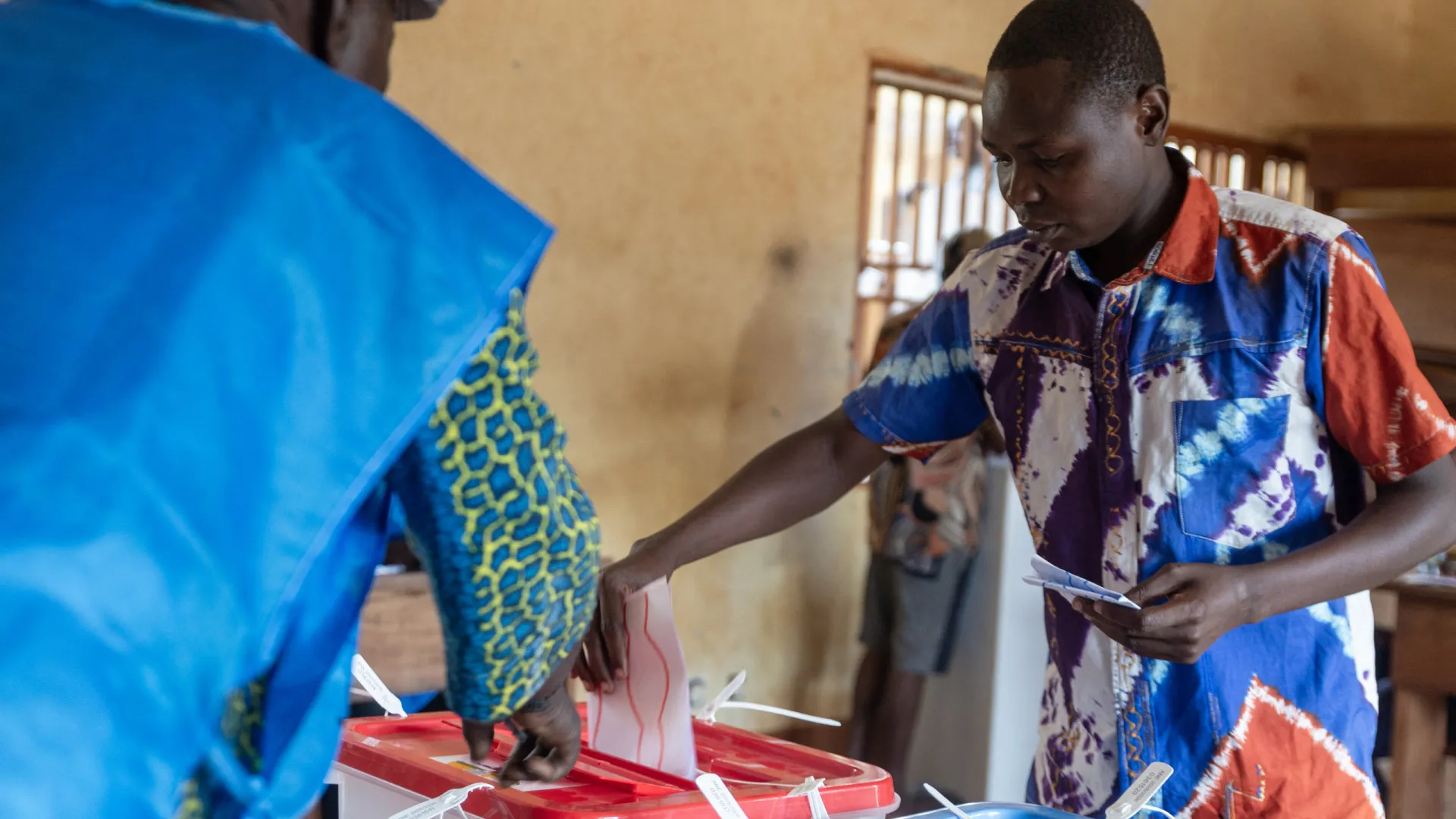
                    Mesas de voto já  fecharam na República Centro-Africana
                
