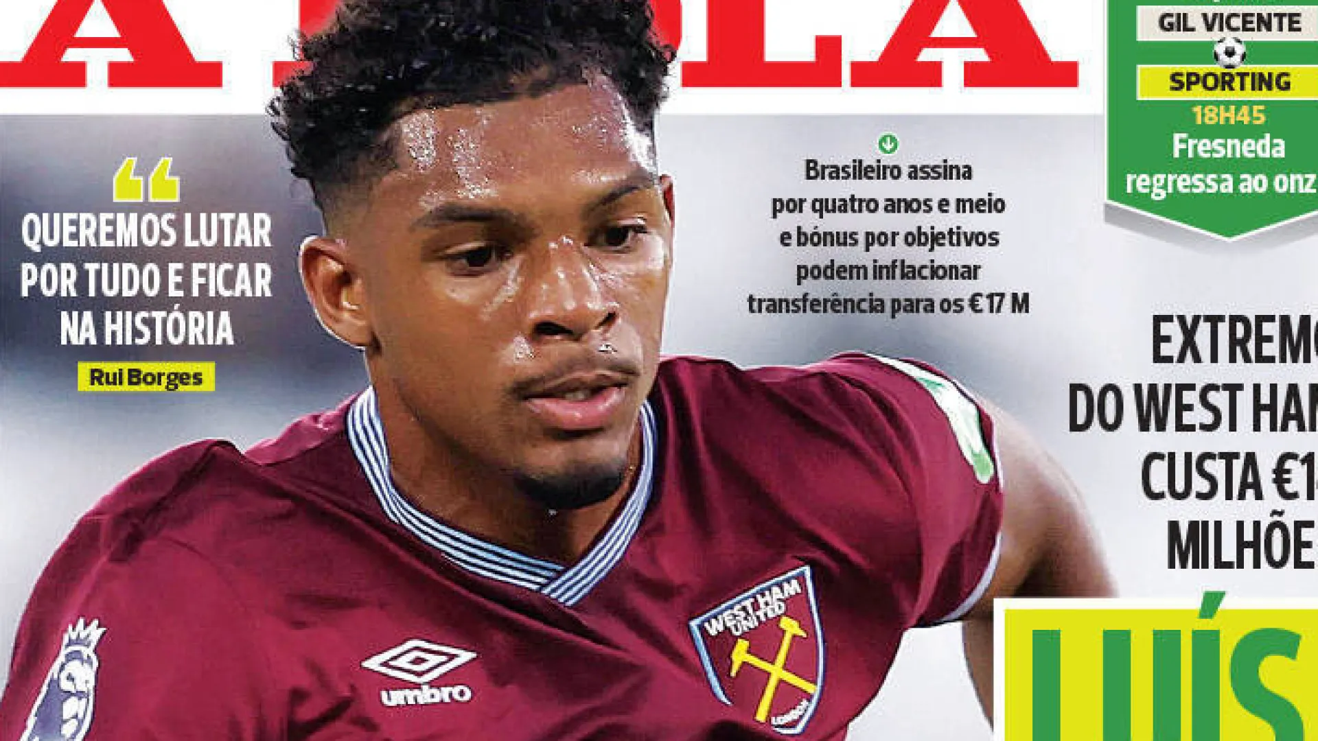 
                    Por cá: Energia azul, Sporting fecha reforço e Sidny espreita estreia
                