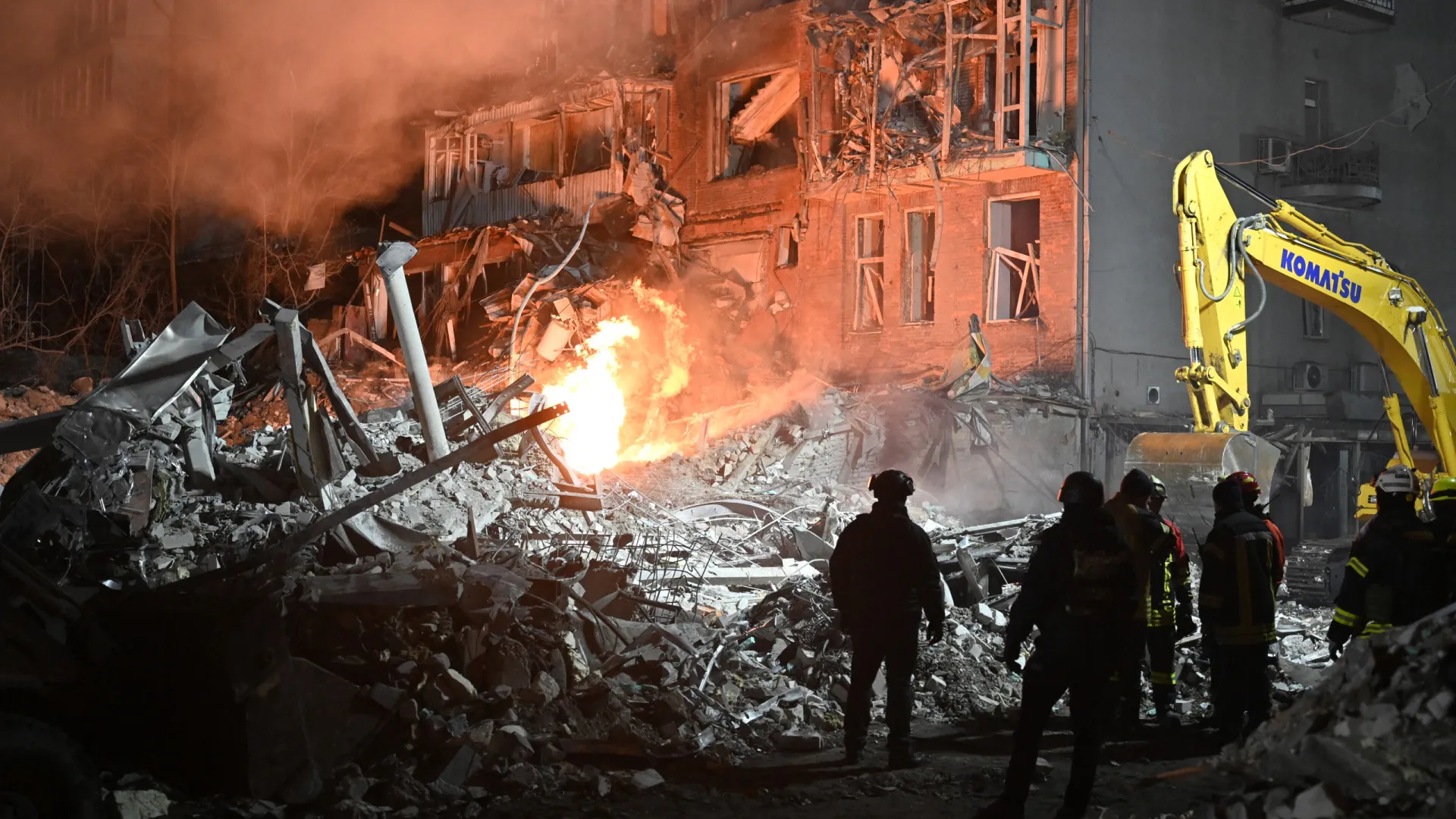 
                    Pelo menos 19 feridos num ataque russo ao centro da cidade de Kharkiv
                