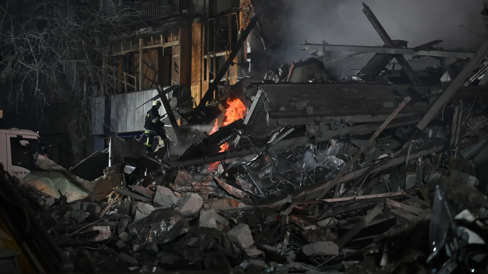 
                    Sobe para 30 número de feridos na sequência de um ataque russo a Kharkiv
                