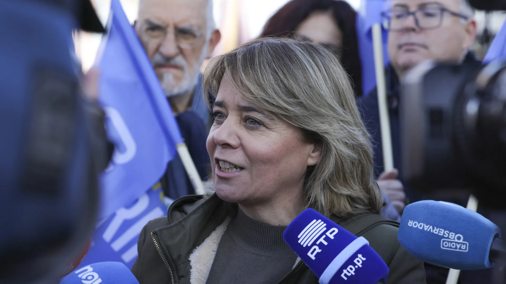 
                    Em campanha, Catarina Martins destaca desigualdade de género na Saúde
                