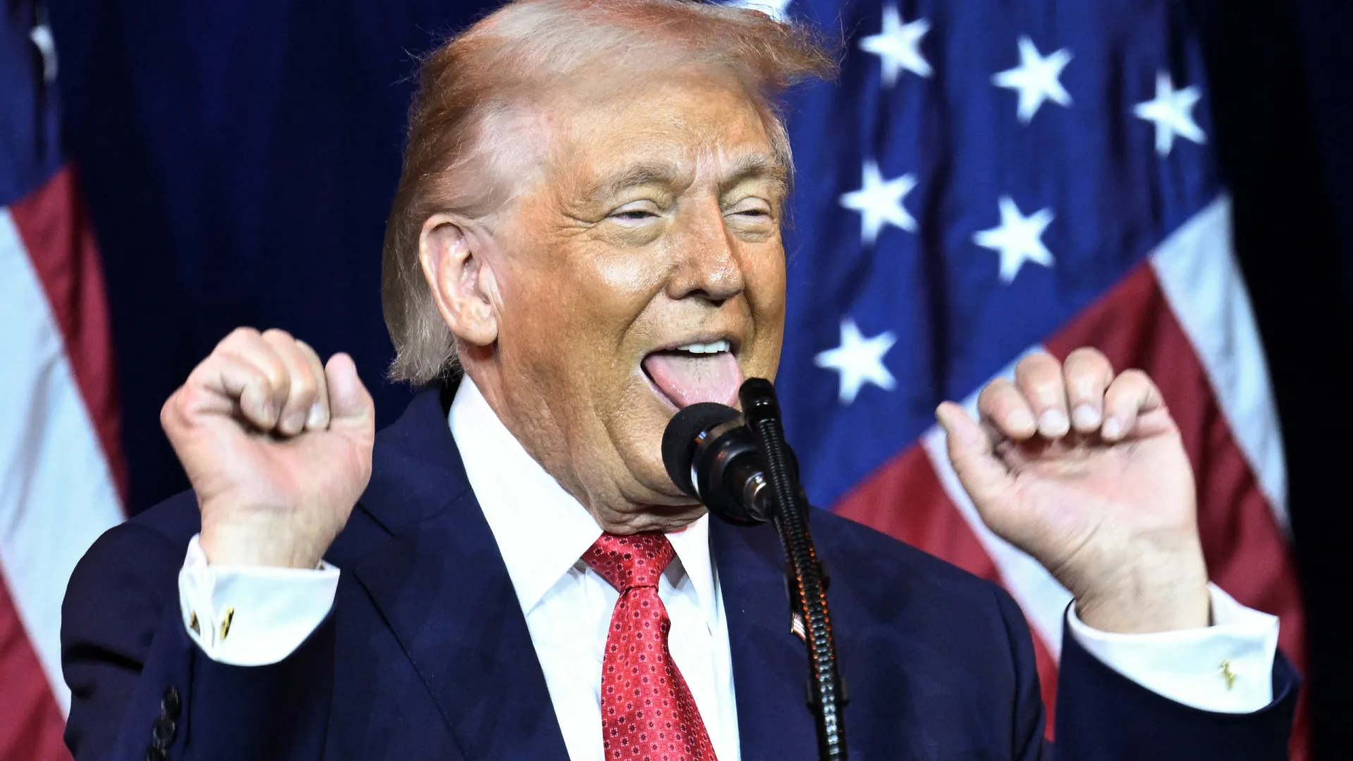 
                    Donald Trump fez troça de Macron (e não só): 