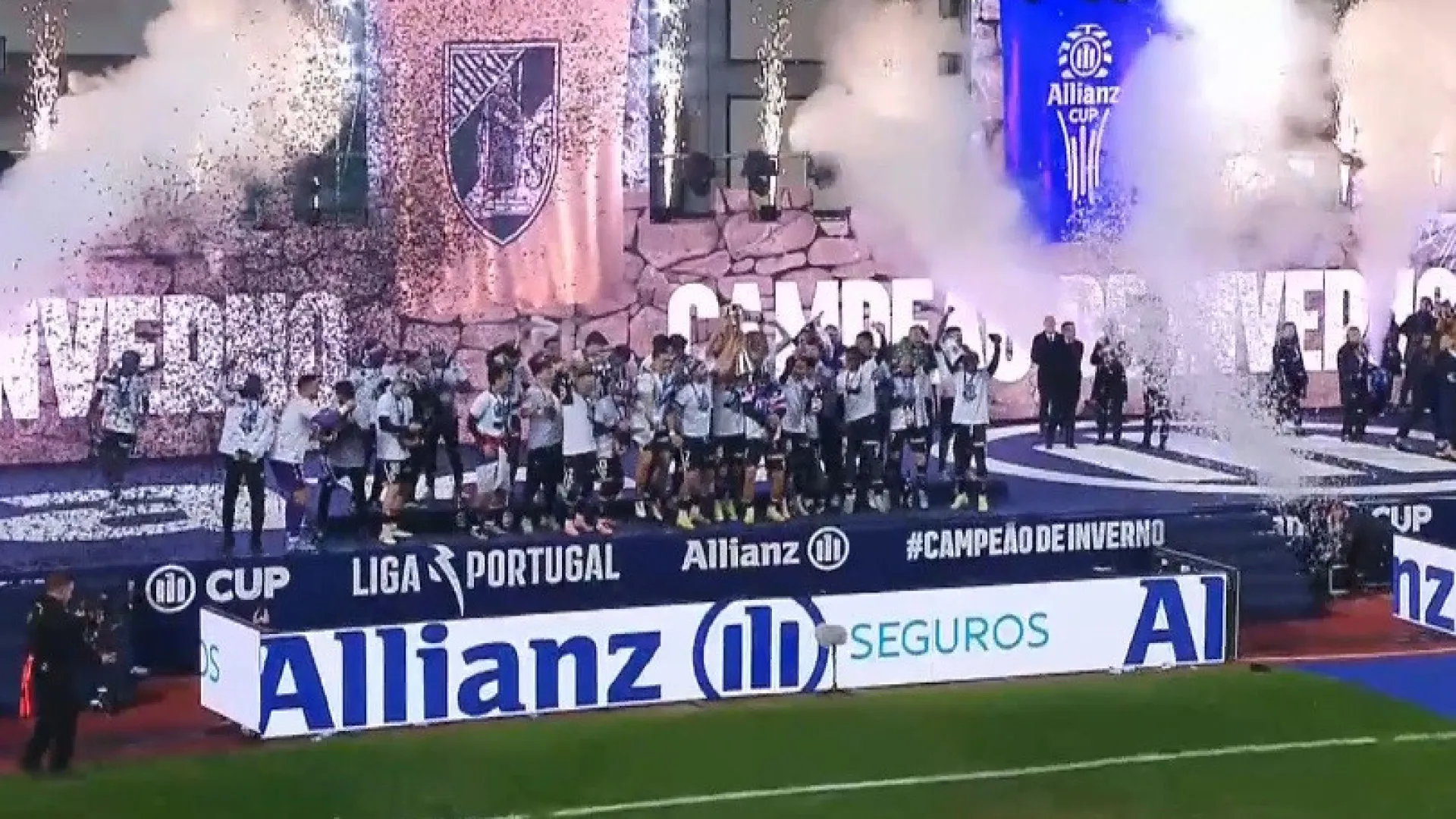 
                    O momento em que o Vitória SC se juntou à história da Taça da Liga
                