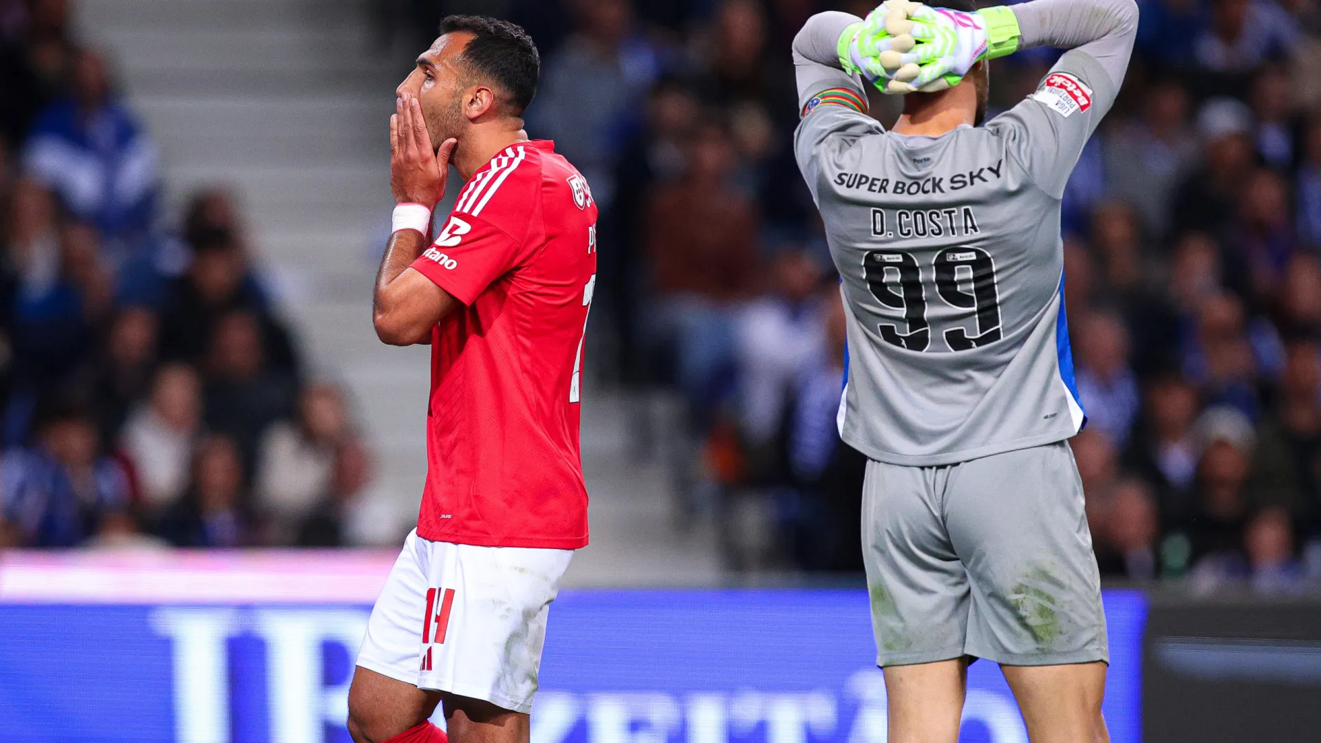 
                    Diogo Costa ergueu muro no FC Porto, mas Pavlidis é 'besta negra'
                