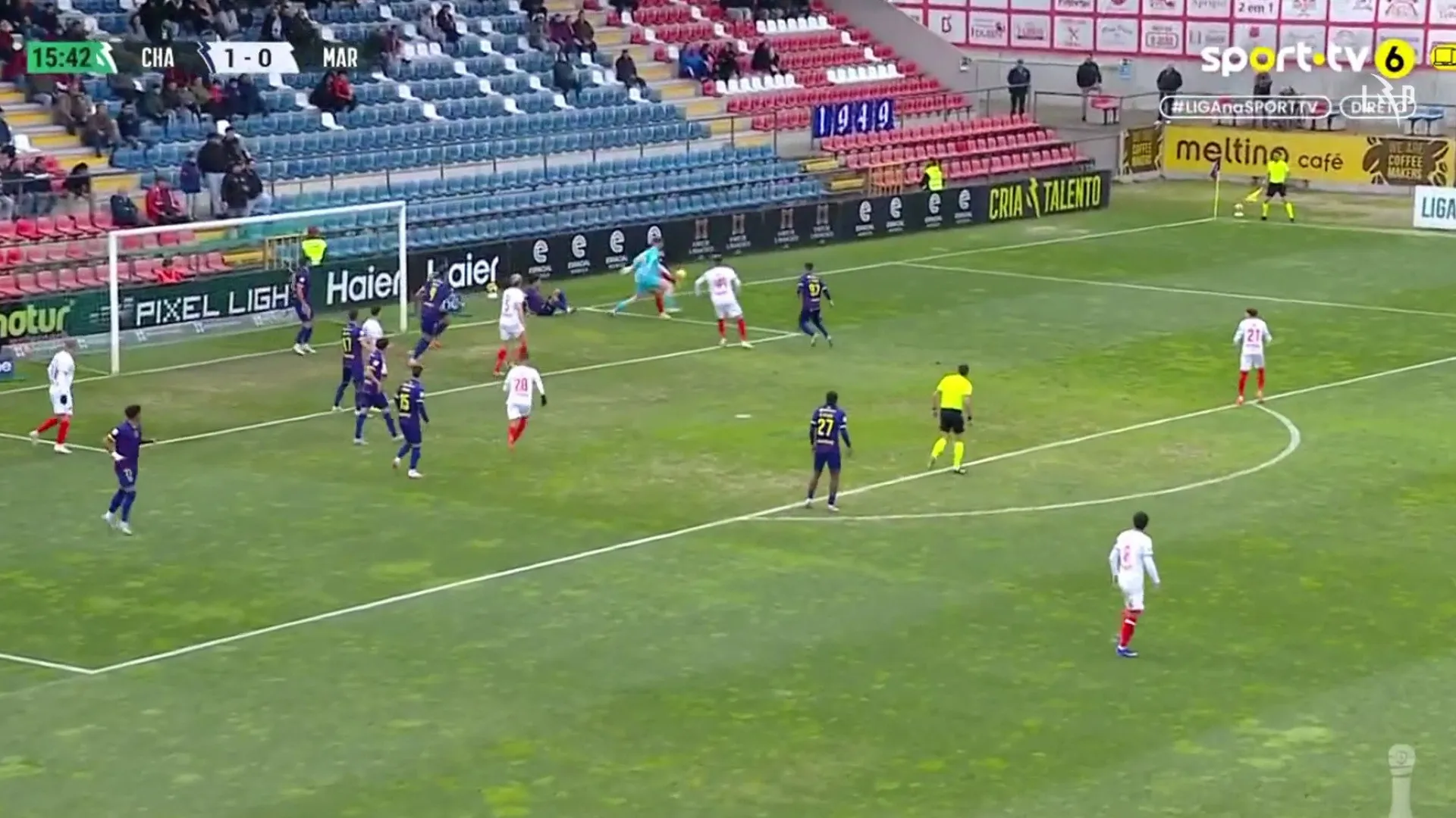 
                    O que se passou aqui? Guarda-redes do Chaves errou e Marítimo festejou
                