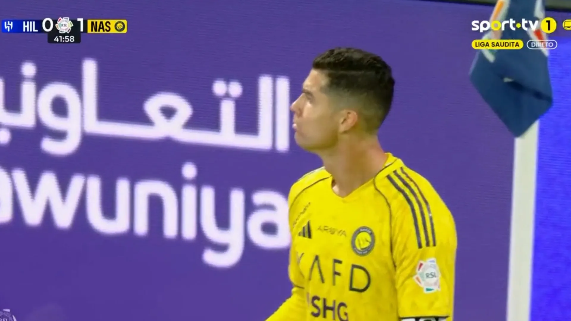 
                    Cristiano Ronaldo apontou mais um golo rumo aos 1.000 e festejou assim
                