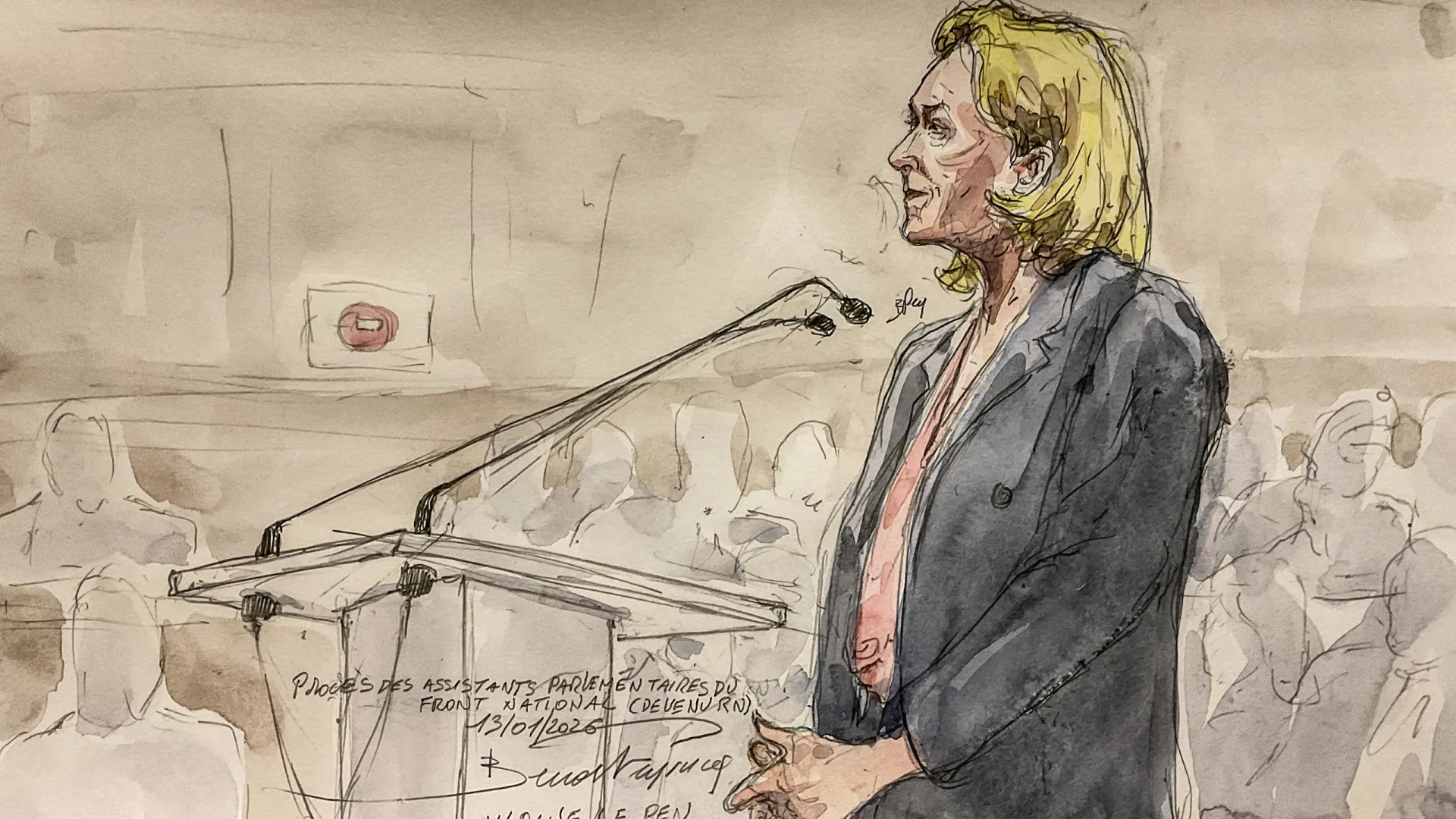 
                    Para poder aceder ao Eliseu, Le Pen recua e já admite crime involuntário
                