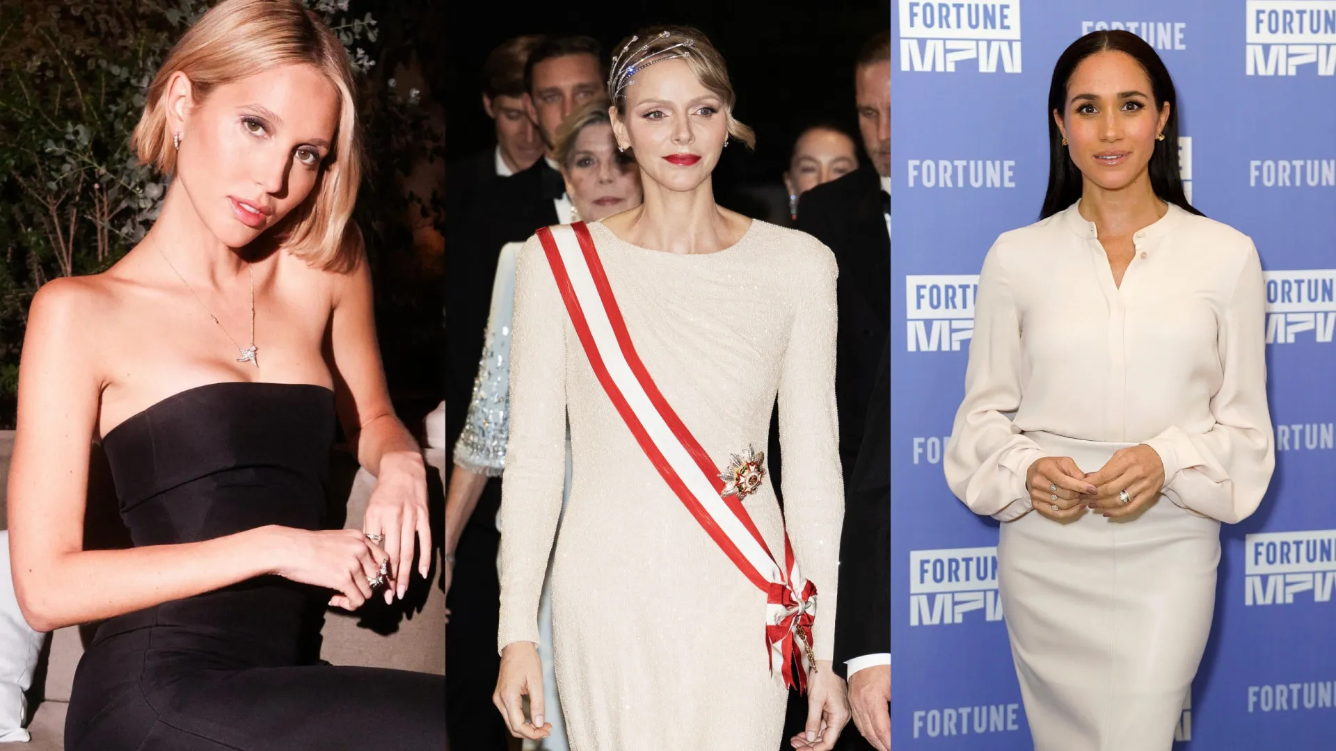 
                    De Charlene e Olympia a Meghan. Quem são as mais gastadoras da realeza?
                