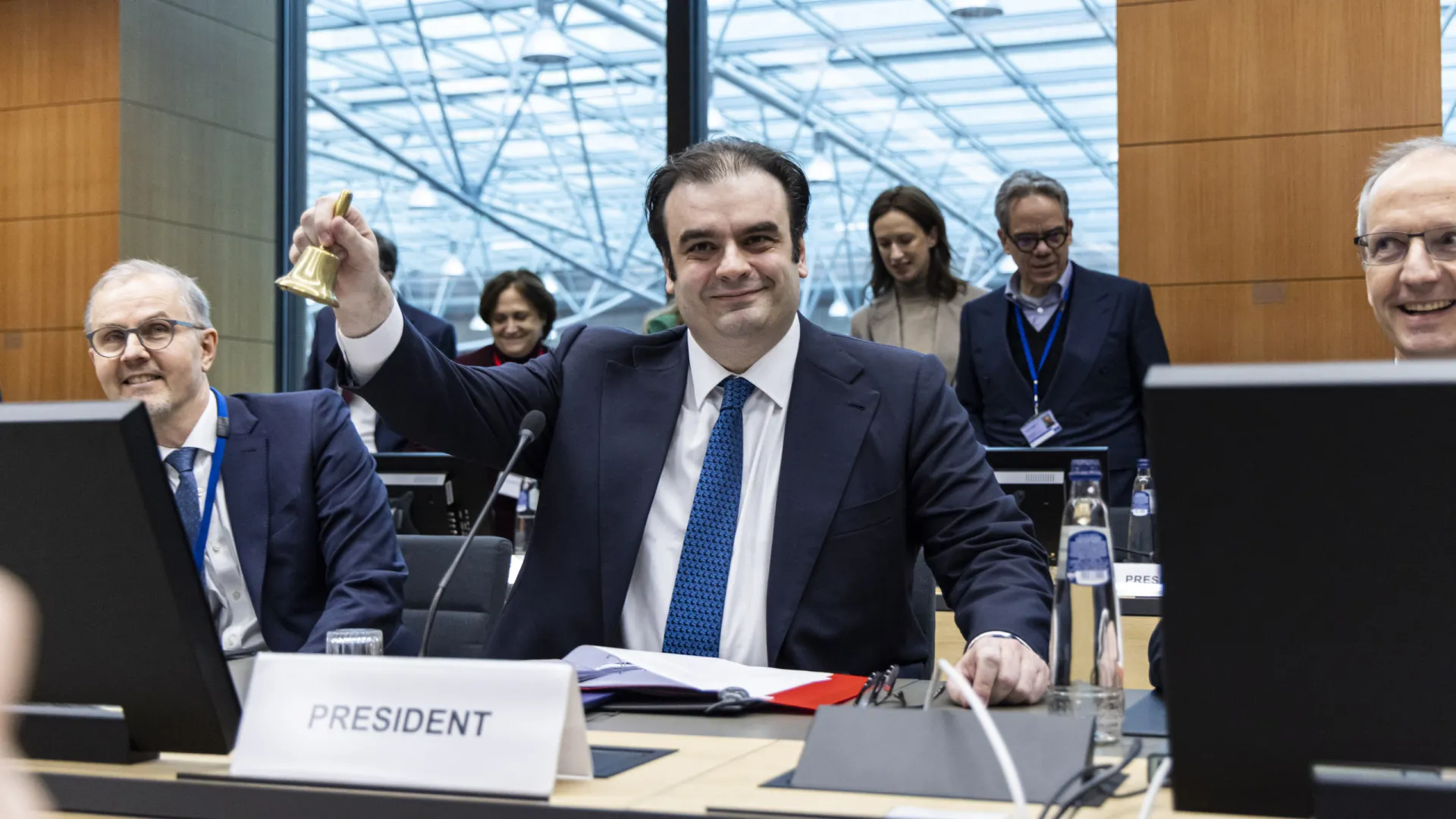 
                    Presidente do Eurogrupo destaca 