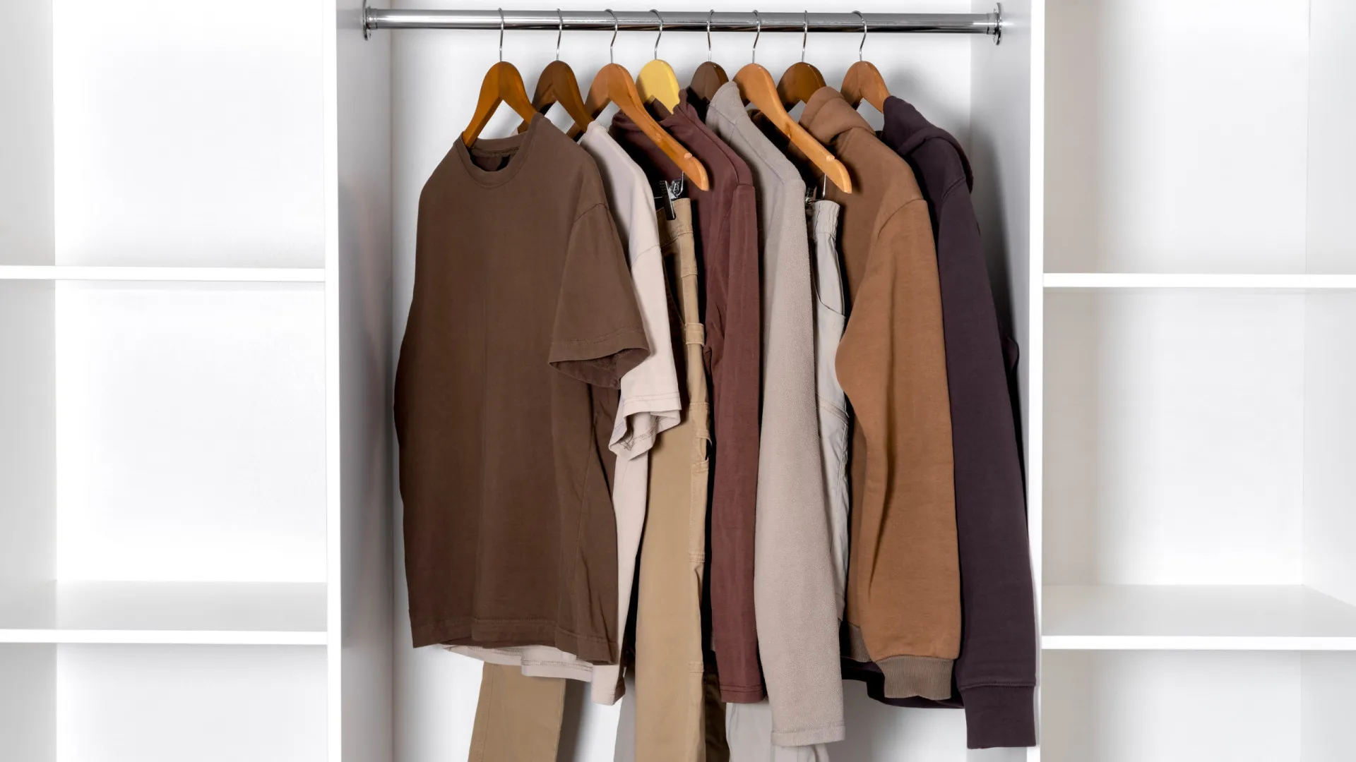 
                    Armário cápsula. A estratégia que melhora a organização (e não só)
                