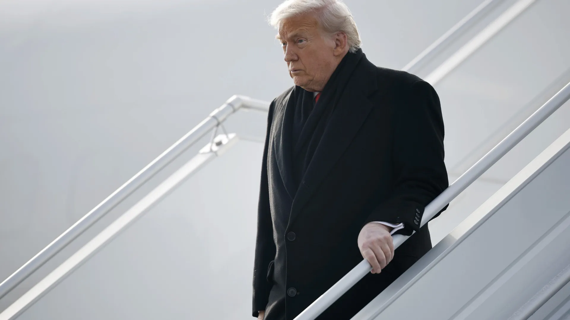 Donald Trump já chegou à Suíça para o Fórum Económico Mundial