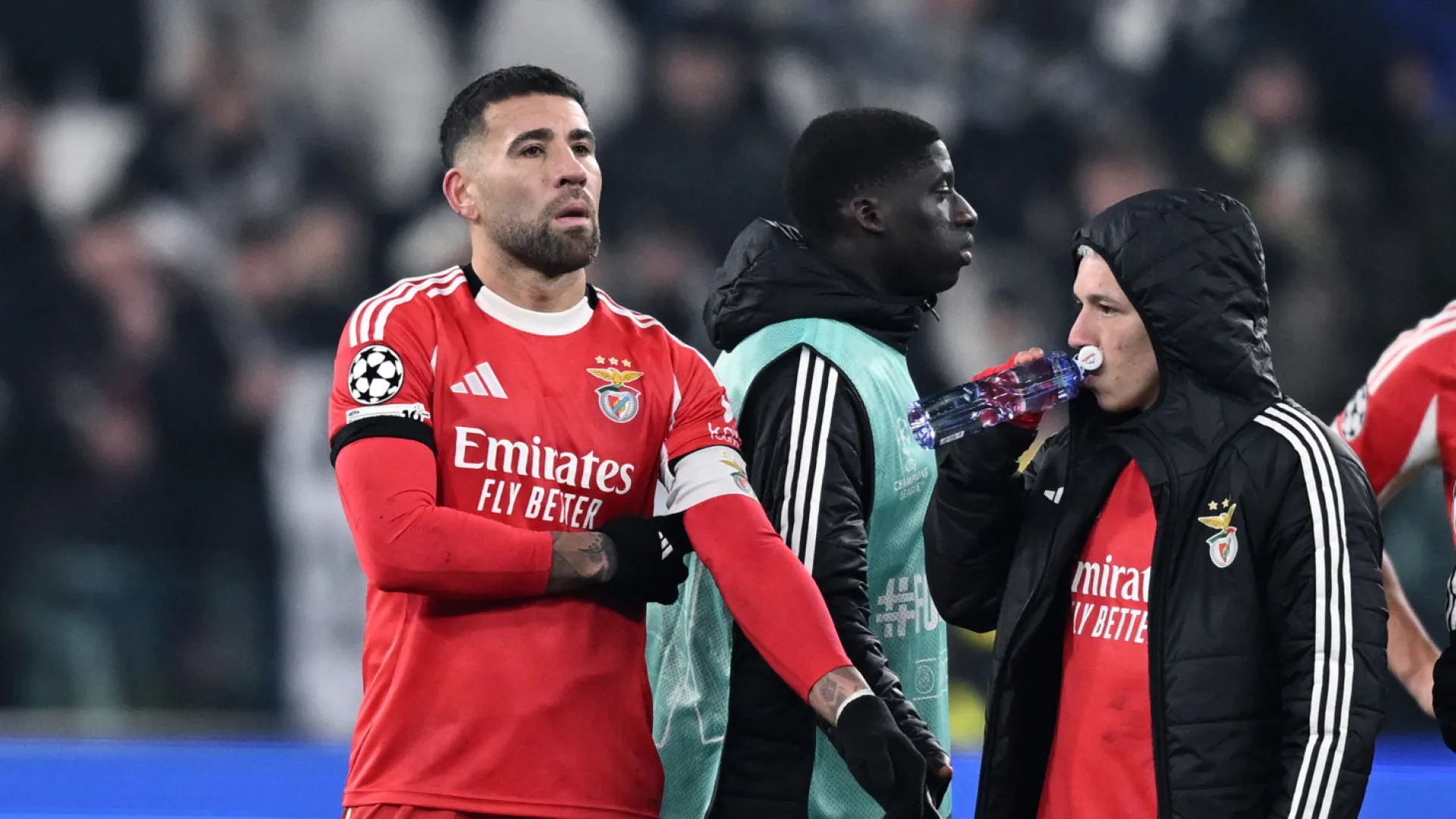 
                    Otamendi incentiva Benfica na Champions: 