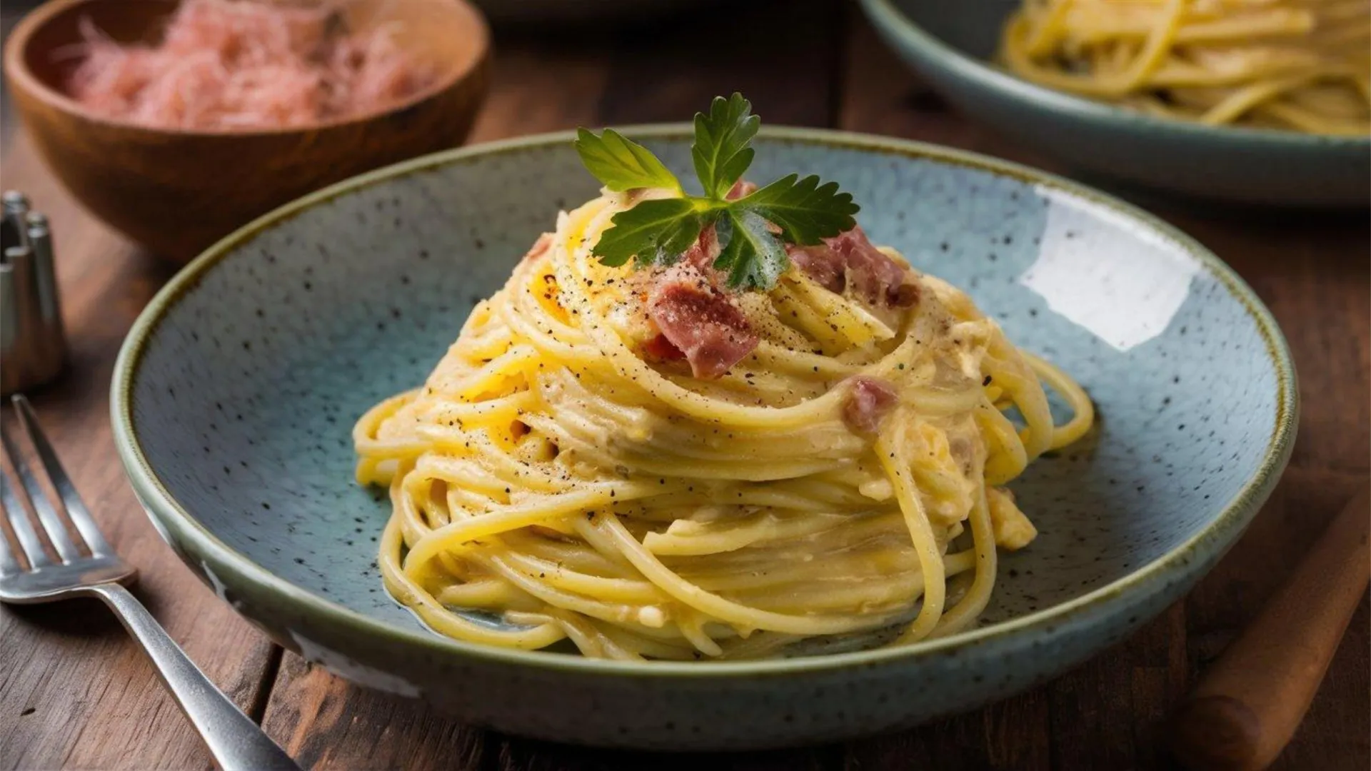 
                    Como fazer massa à carbonara. Esta receita leva 20 minutos a ficar pronta
                