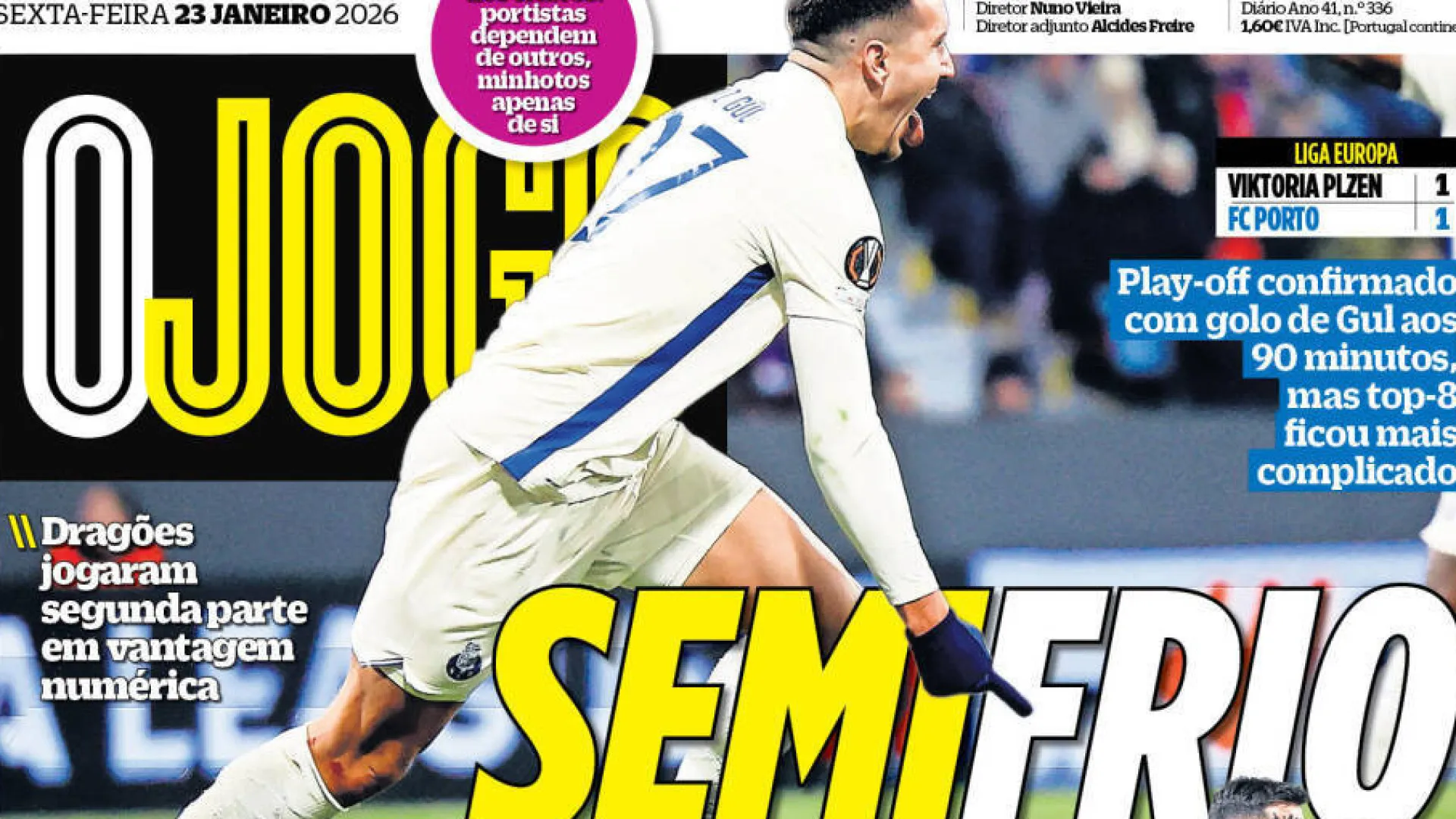 
                    Por cá: Semifrio na Chéquia e contrato de Fernando Santos dá que falar
                