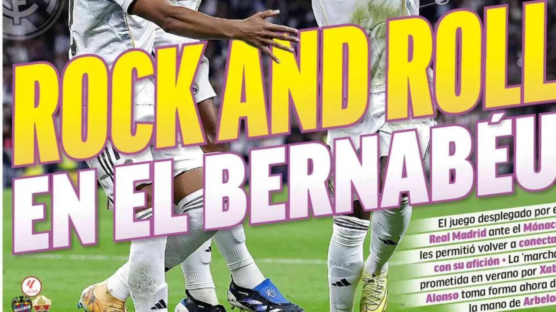 
                    Lá fora: Rock and roll no Bernabéu e novo protesto no United
                