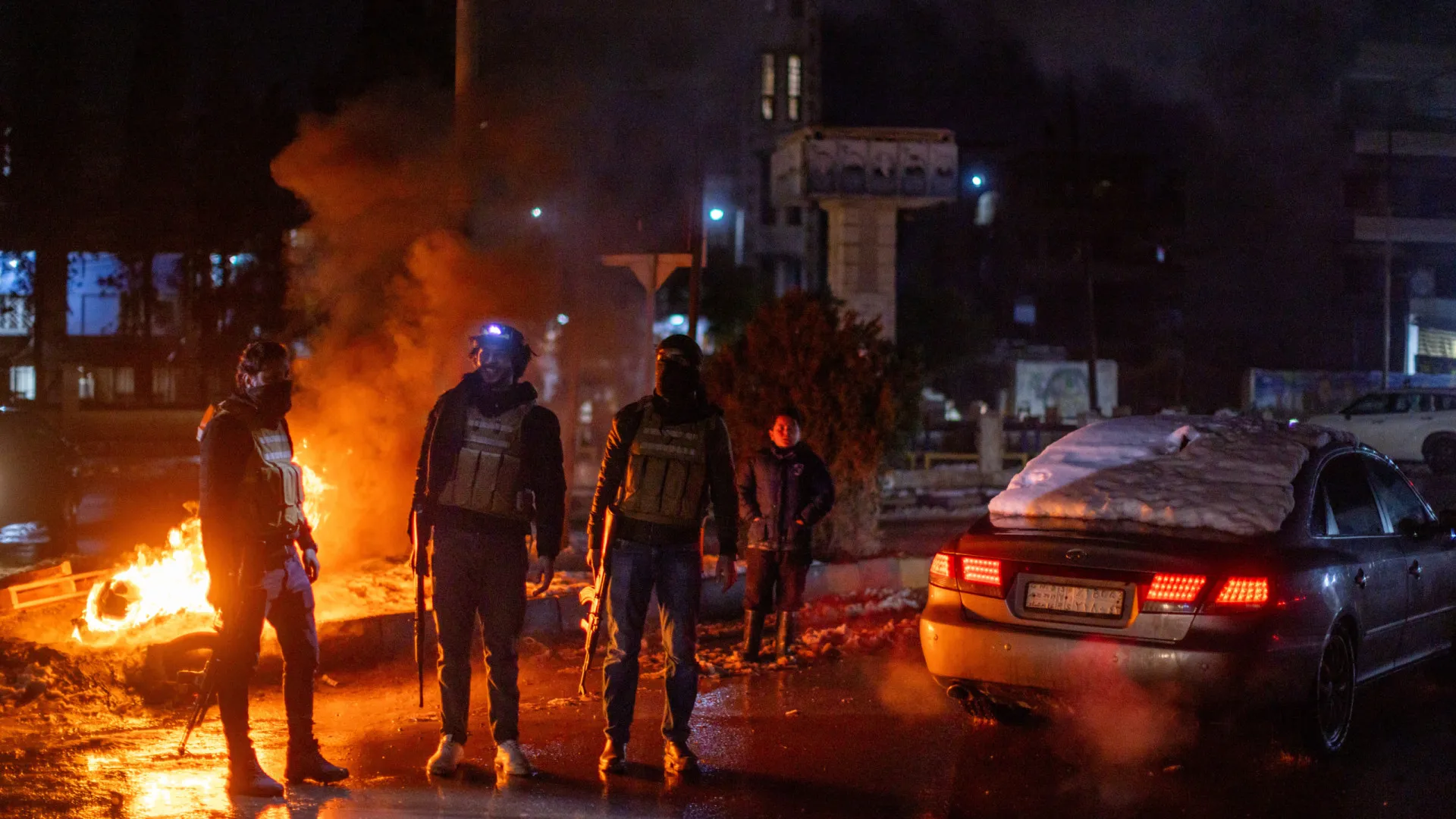 
                    Forças curdas acusam exército sírio de 