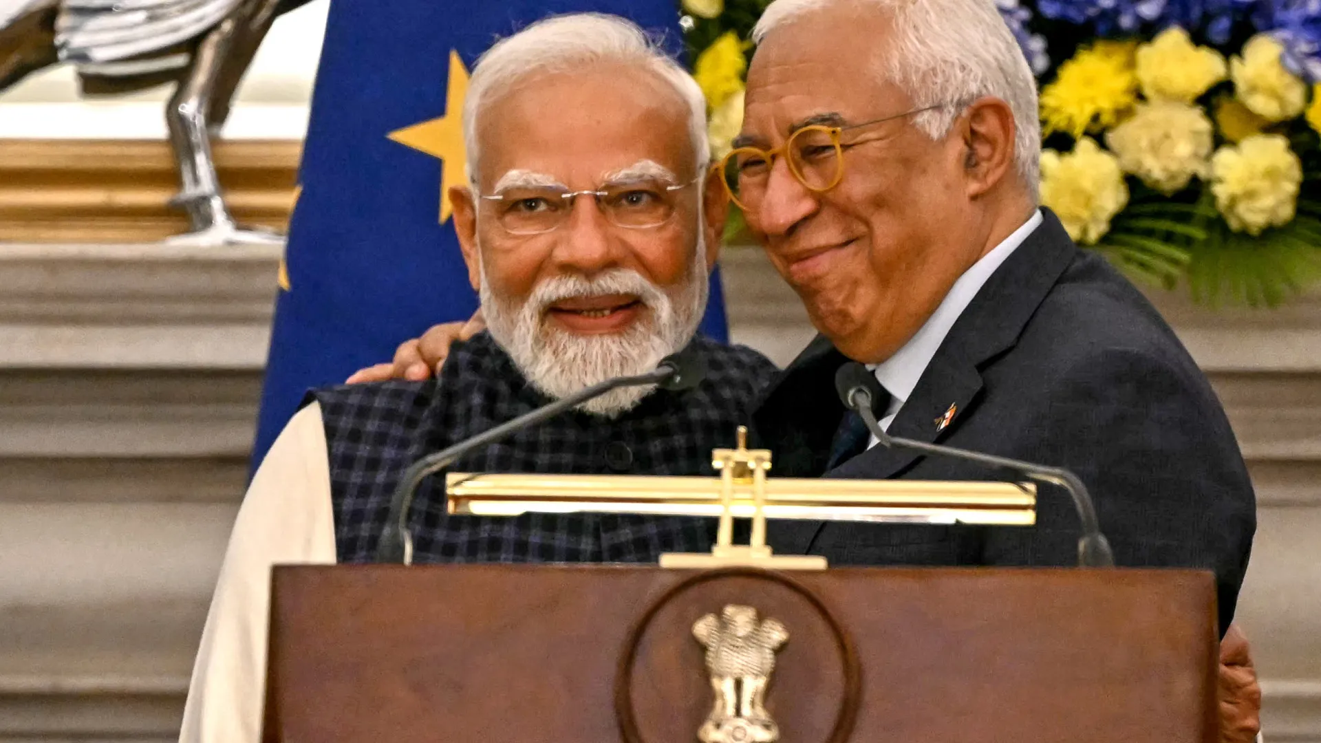 
                    Costa saúda acordo comercial UE-Índia e lembra raízes indianas de Goa
                