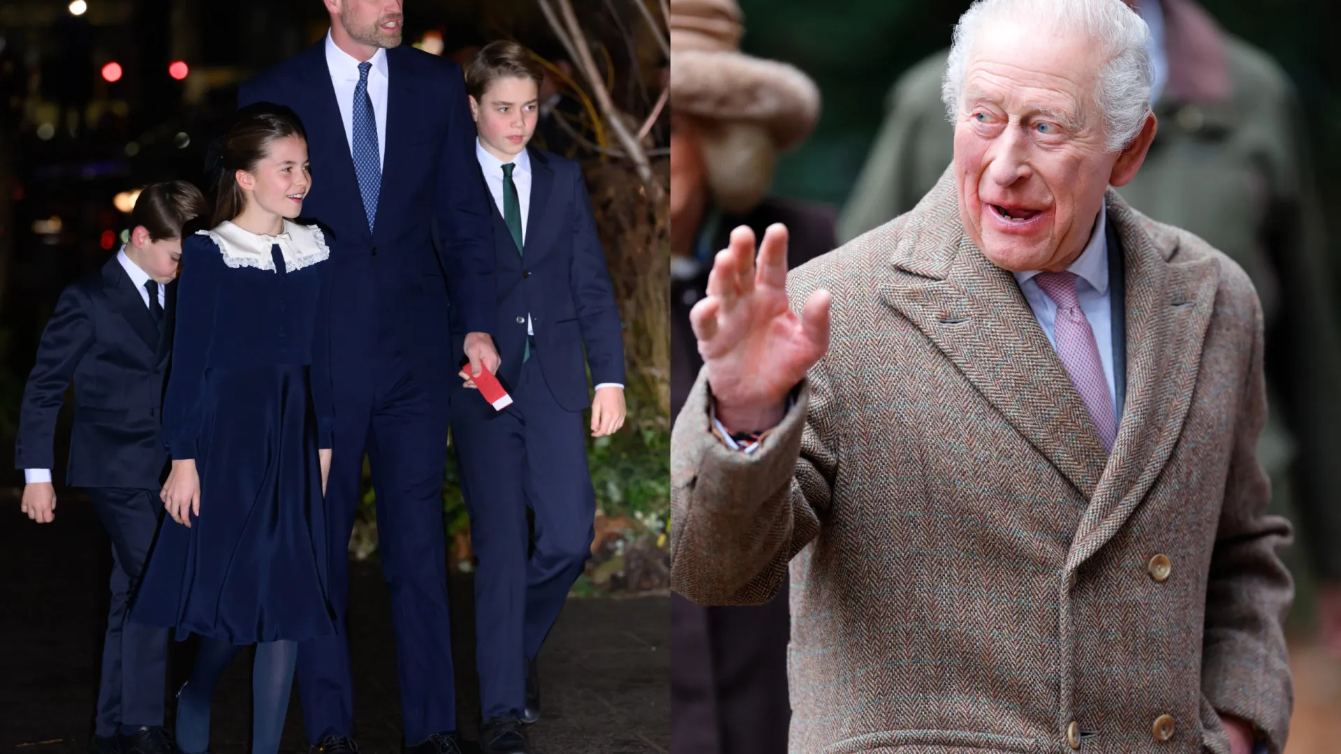 
                    Rei Carlos III em ternurento momento com os netos. Vídeo
                