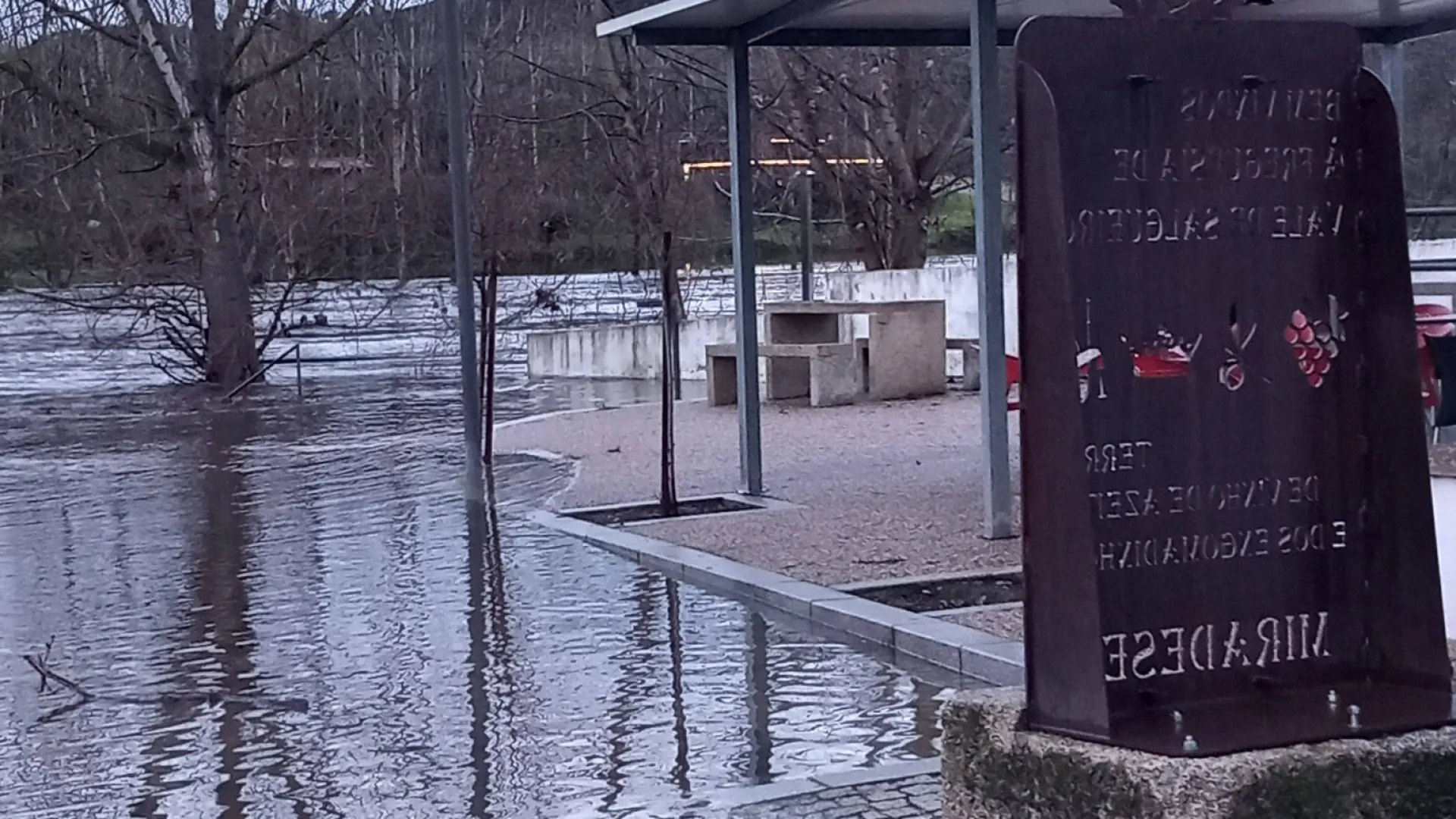 
                    Moradora de Cedães, em Mirandela, retirada de casa por deslizamento de terras
                