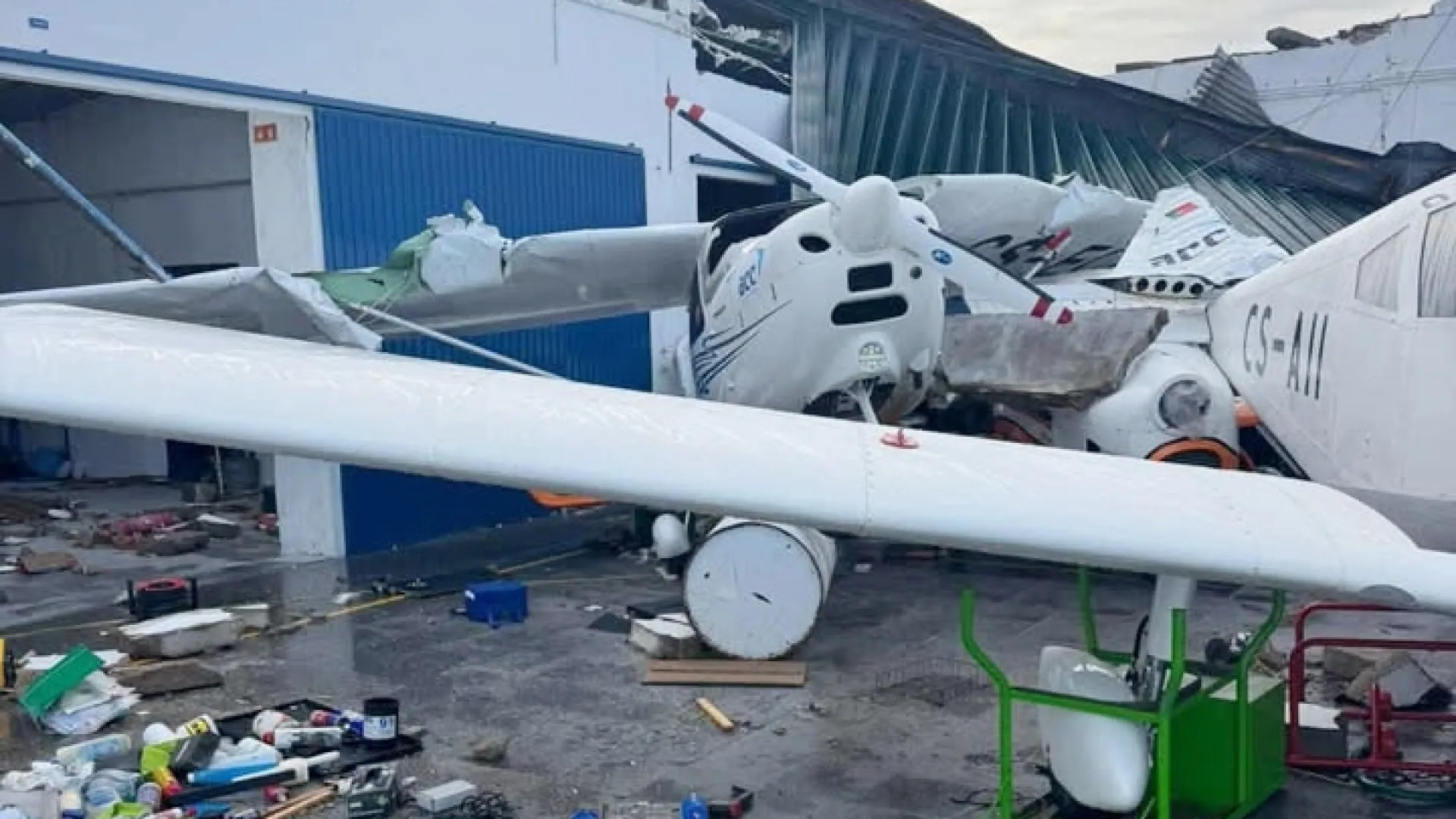 
                    Mais de um milhão de euros de prejuízo no Aeródromo Municipal de Coimbra
                