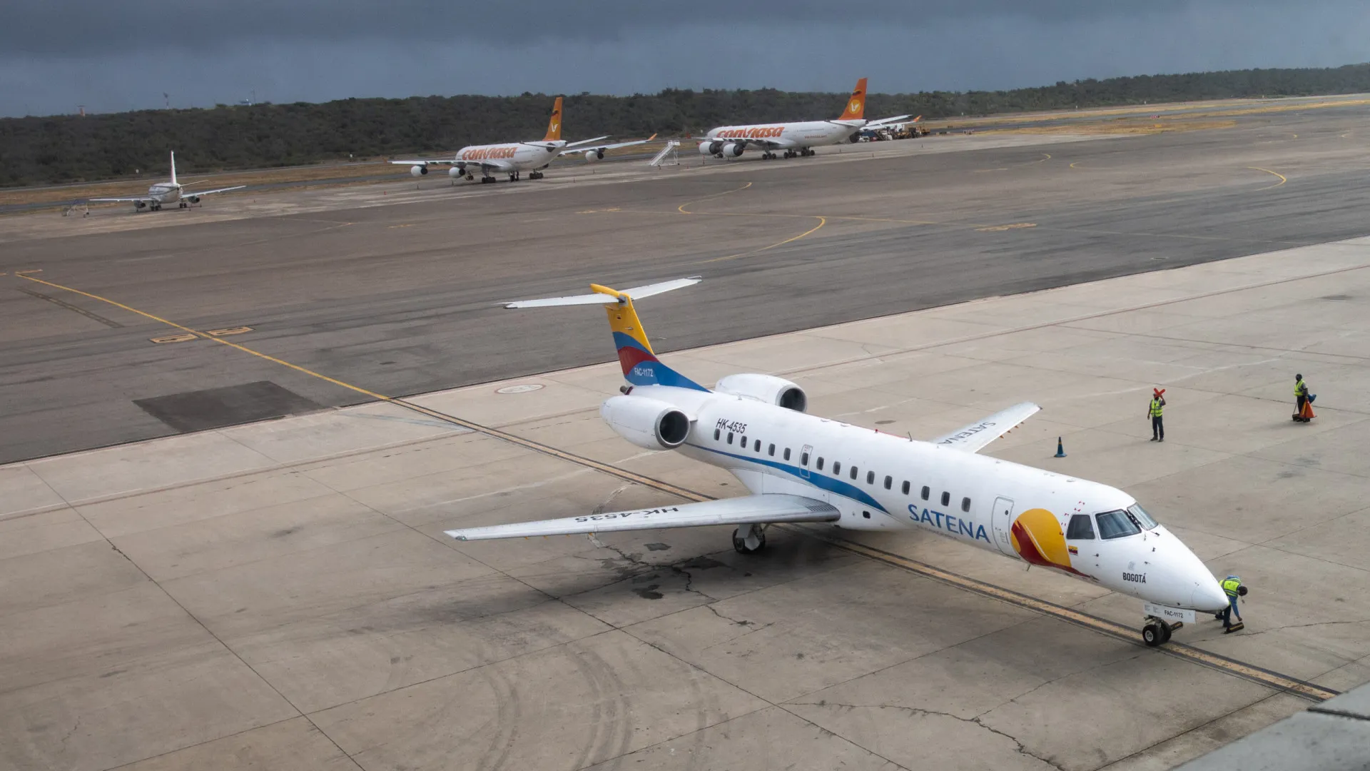 
                    Desaparece com 15 pessoas a bordo avião da companhia Satena da Colômbia
                