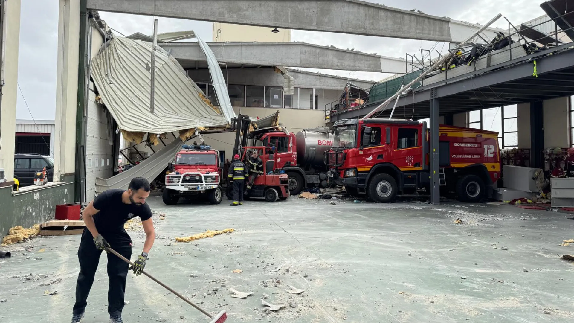 Pós-depressão Kristin: 165 crimes contra o património, diz GNR