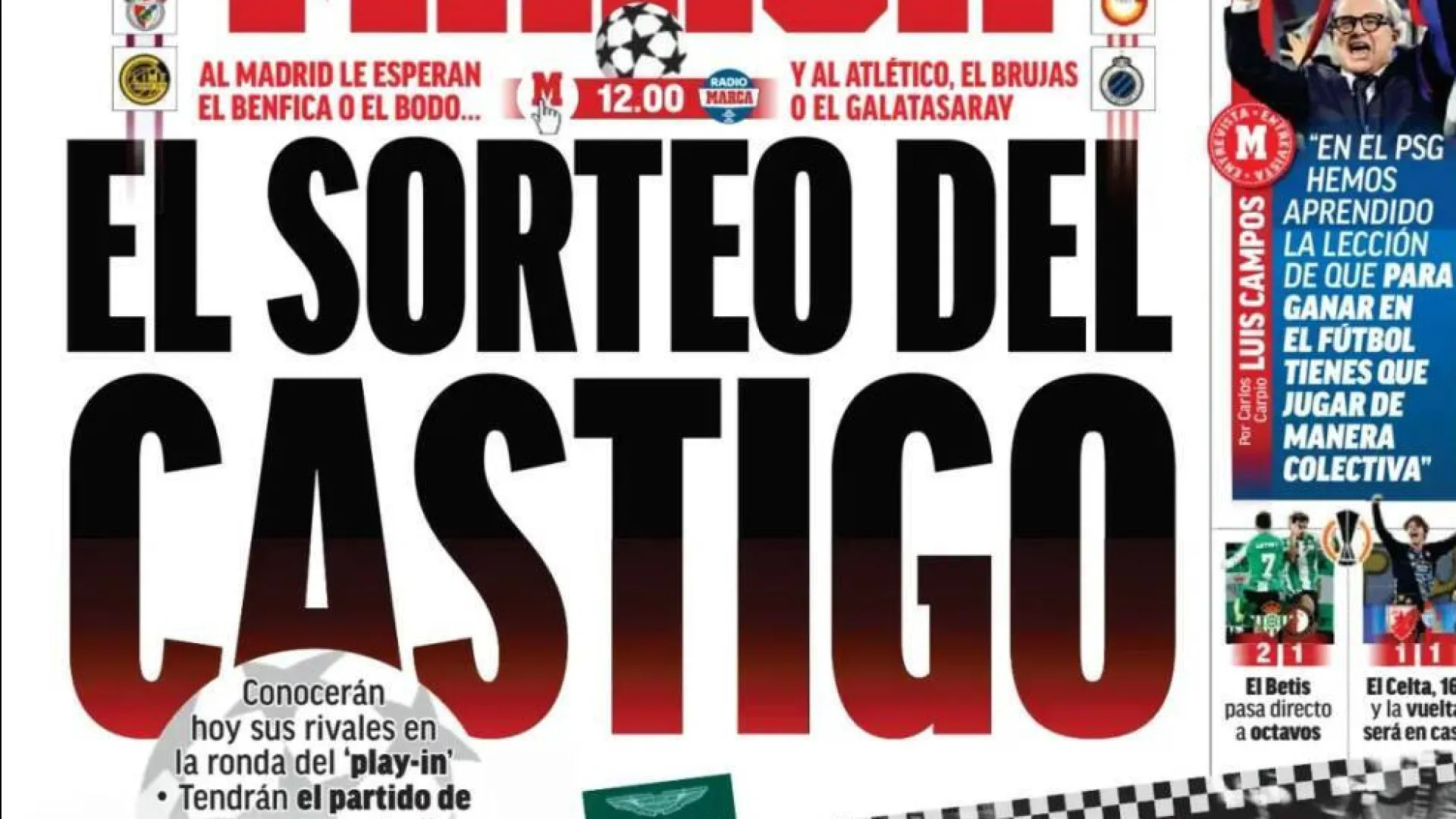 
                    Lá fora: Castigo para Real Madrid e Bernardo Silva dominam atenções
                