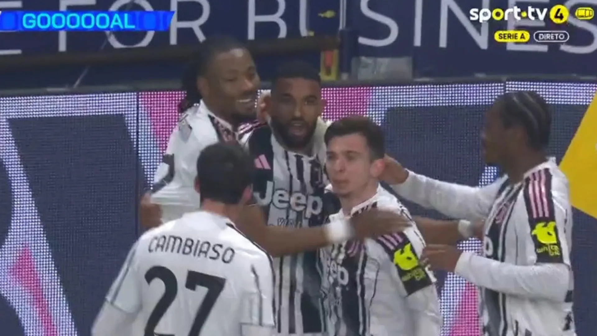 
                    Francisco Conceição deu uma ajuda à Juventus com esta assistência
                