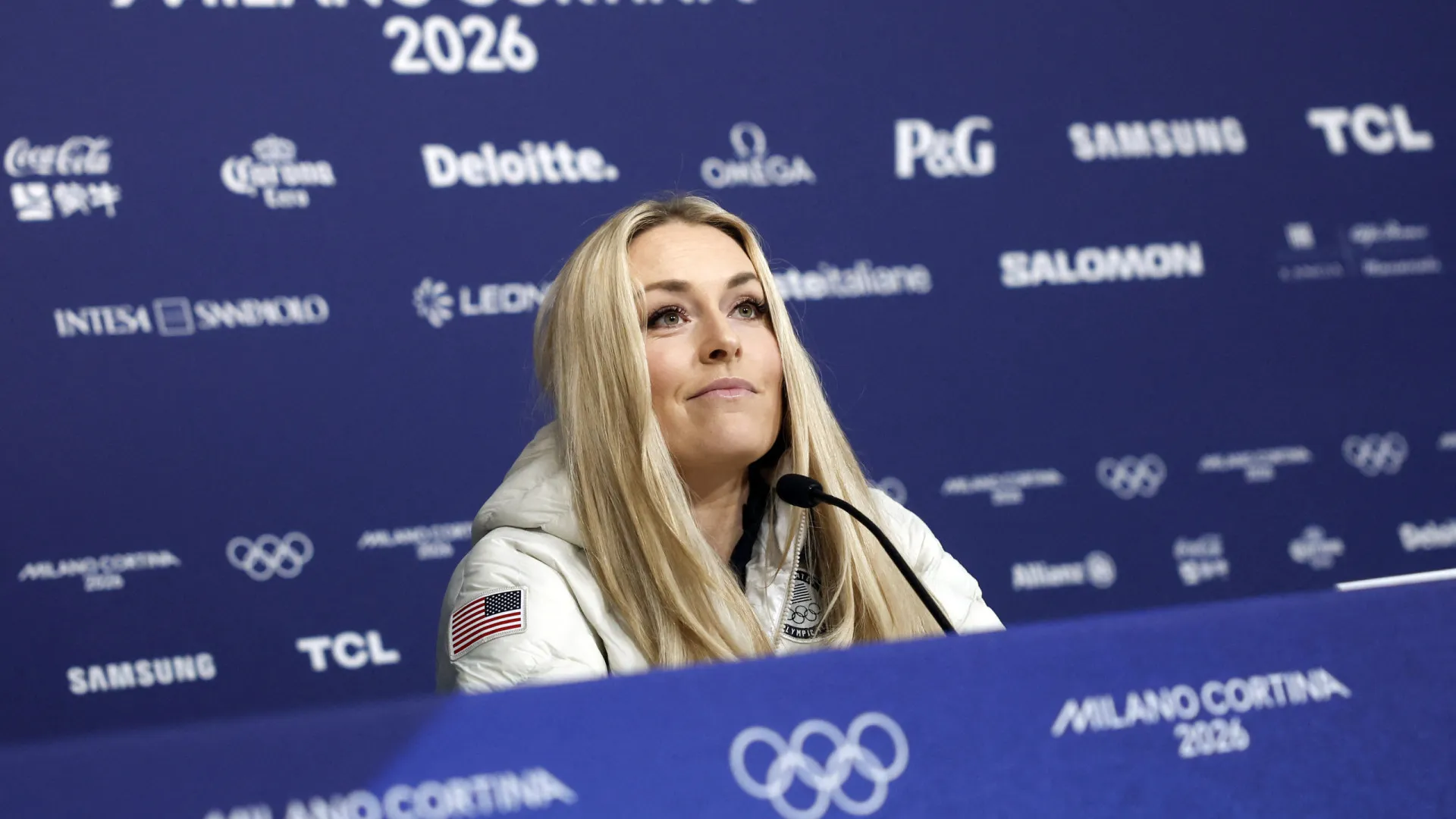 
                    Lindsey Vonn garante que vai competir, mesmo após lesão grave no joelho
                