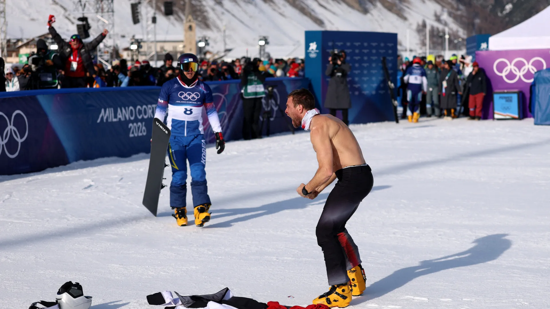 
                    O festejo louco nos Jogos Olímpicos de Inverno que está a dar que falar
                