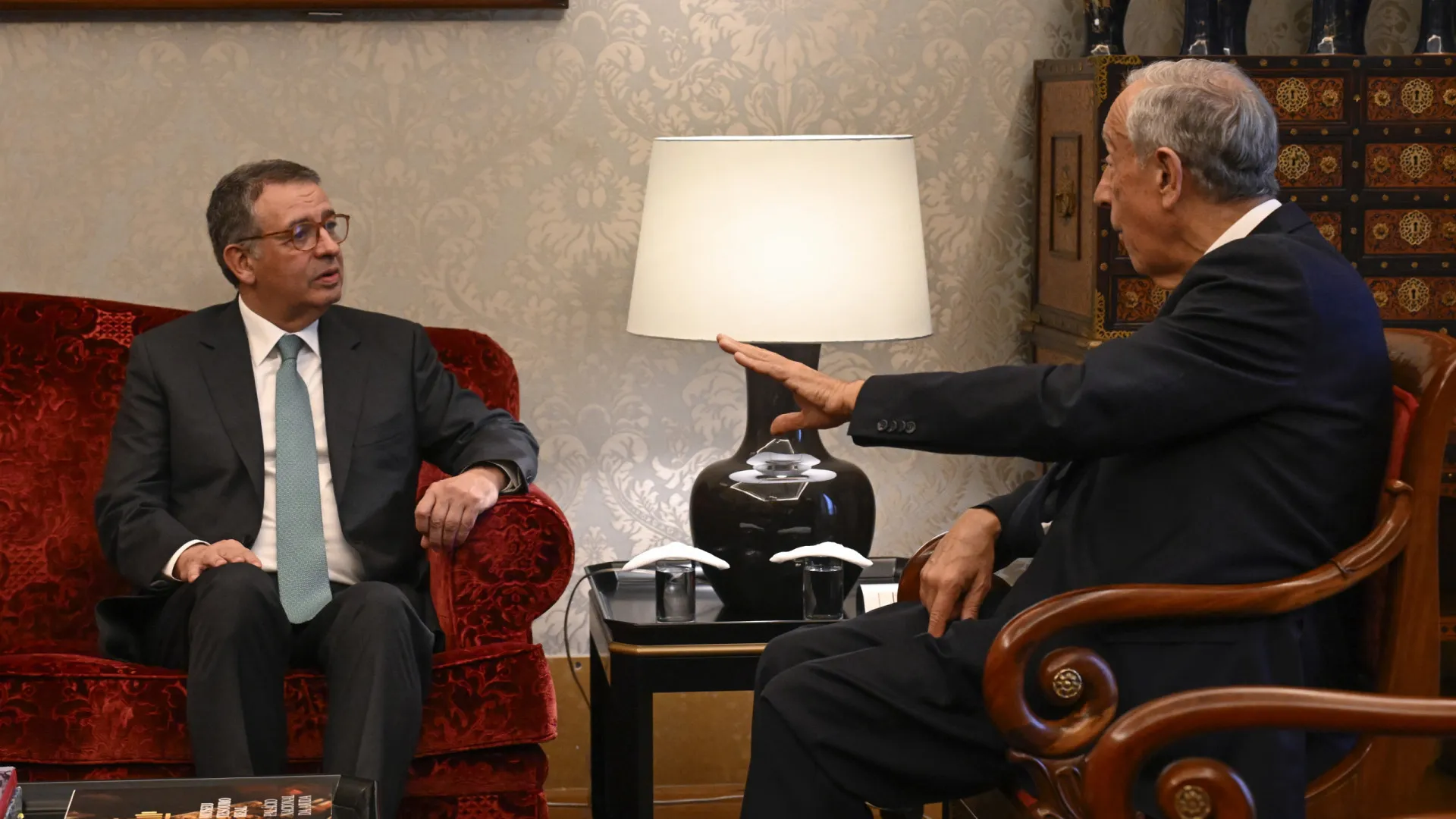 
                    Marcelo recebeu Seguro durante 3 horas e meia em Belém: As imagens
                