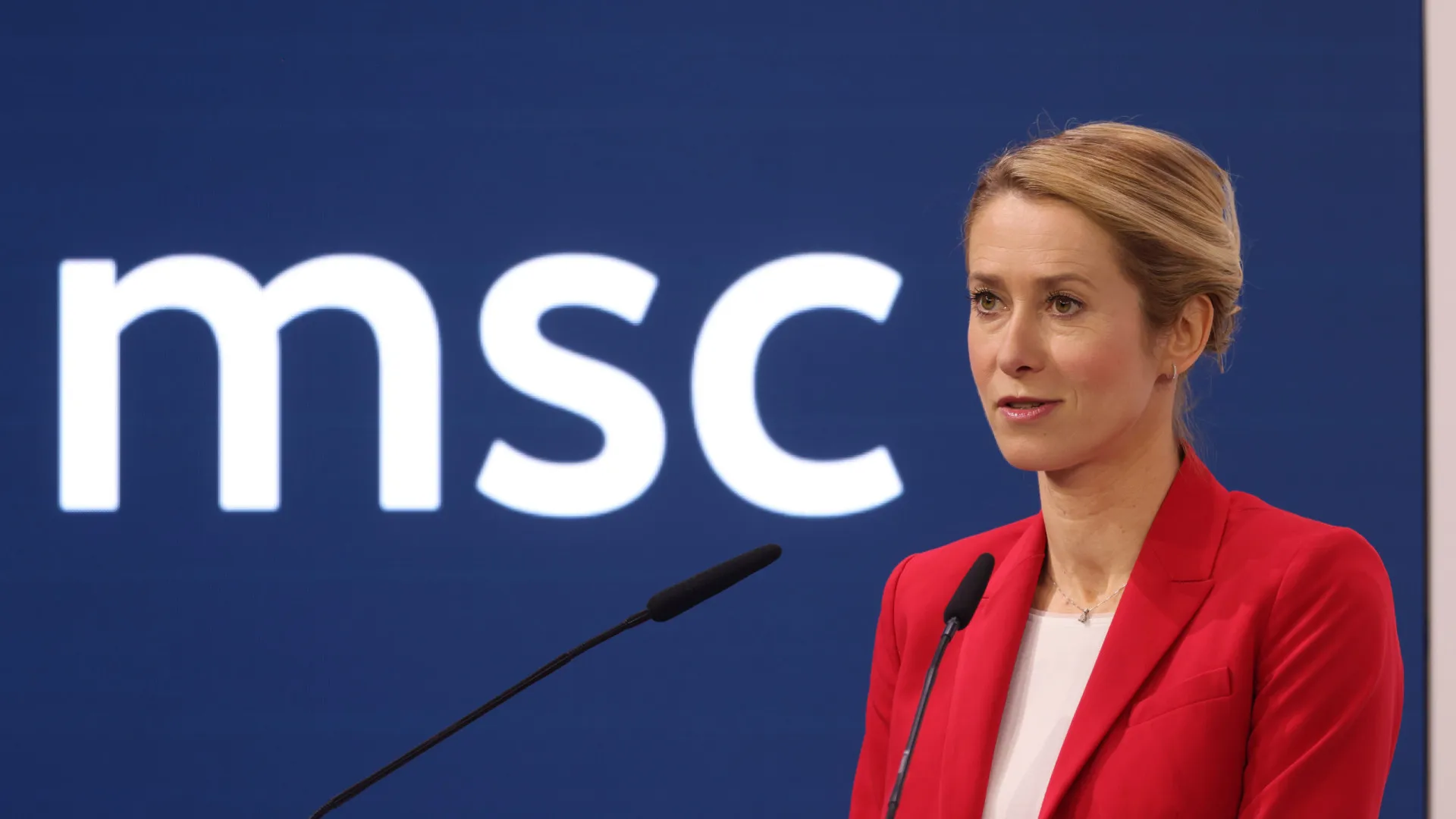 
                    Kaja Kallas responde aos EUA: 