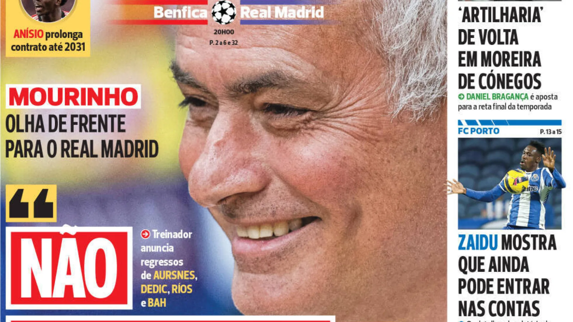 
                    Por cá: Benfica dispensa milagre e Luís Guilherme cresce no Sporting
                