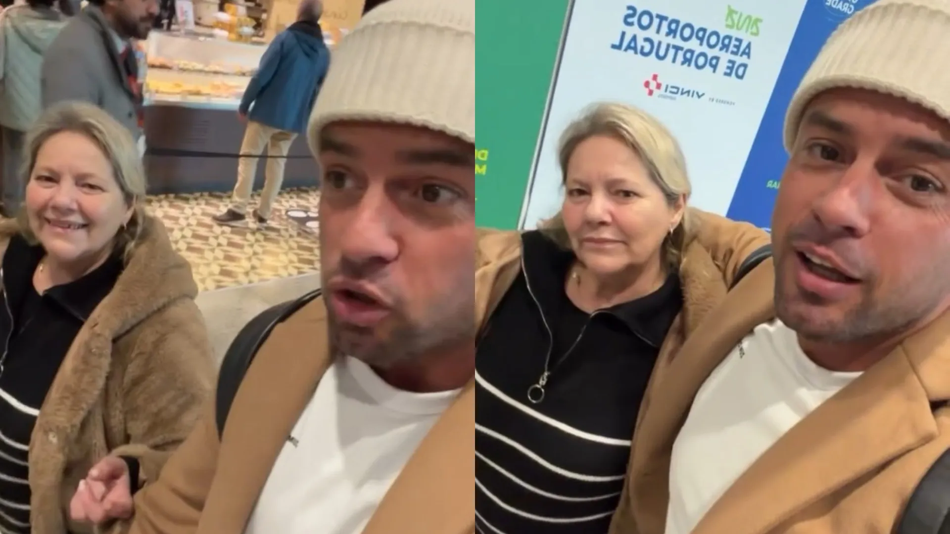 
                    Marco Costa cumpre sonho e viaja com a ex-sogra para a Turquia 
                