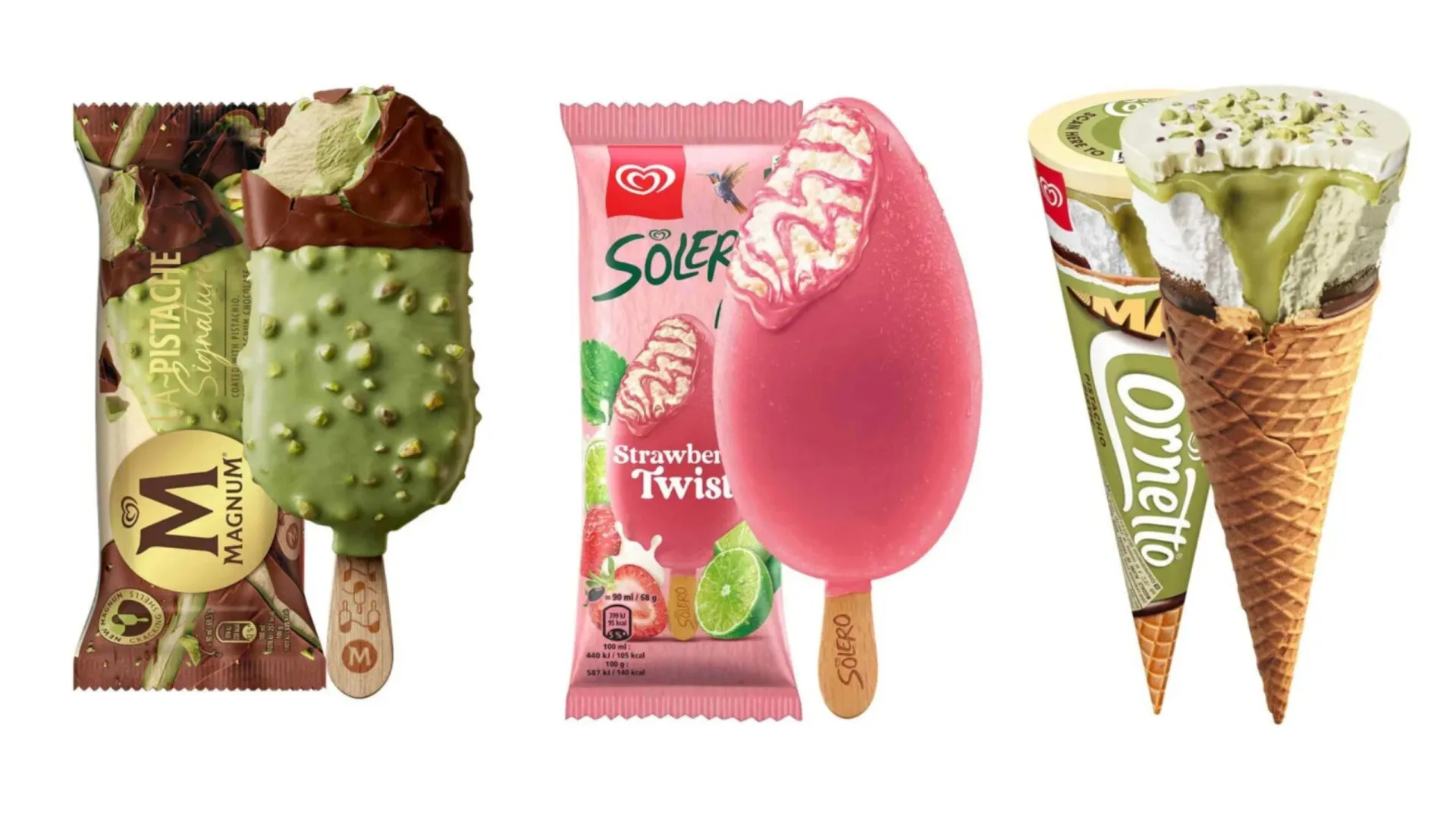 
                    Do Magnum ao Cornetto de pistacho, todas as novidades da Olá para 2026
                